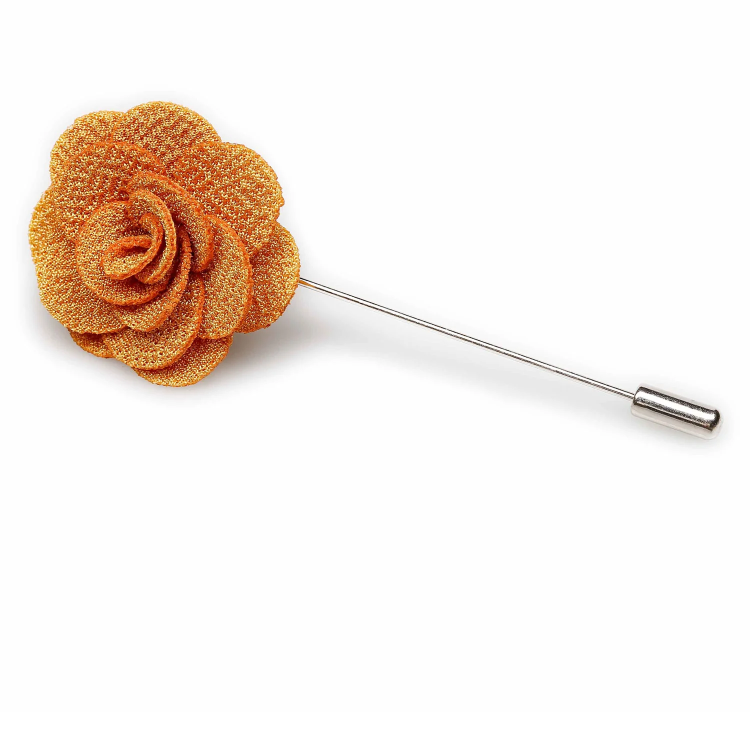 Mini Mustard Yellow Lapel Flower