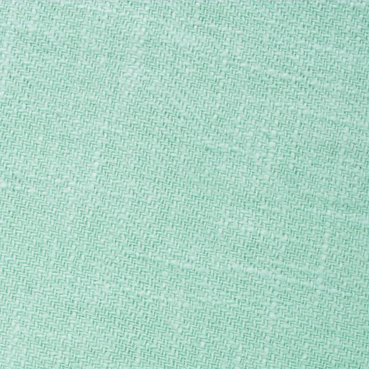 Mint Green Linen Diamond Bow Tie - Image 2