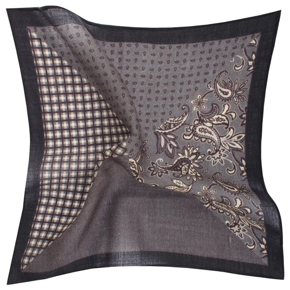 Mister Show Business Wool Pocket Square - Image 2