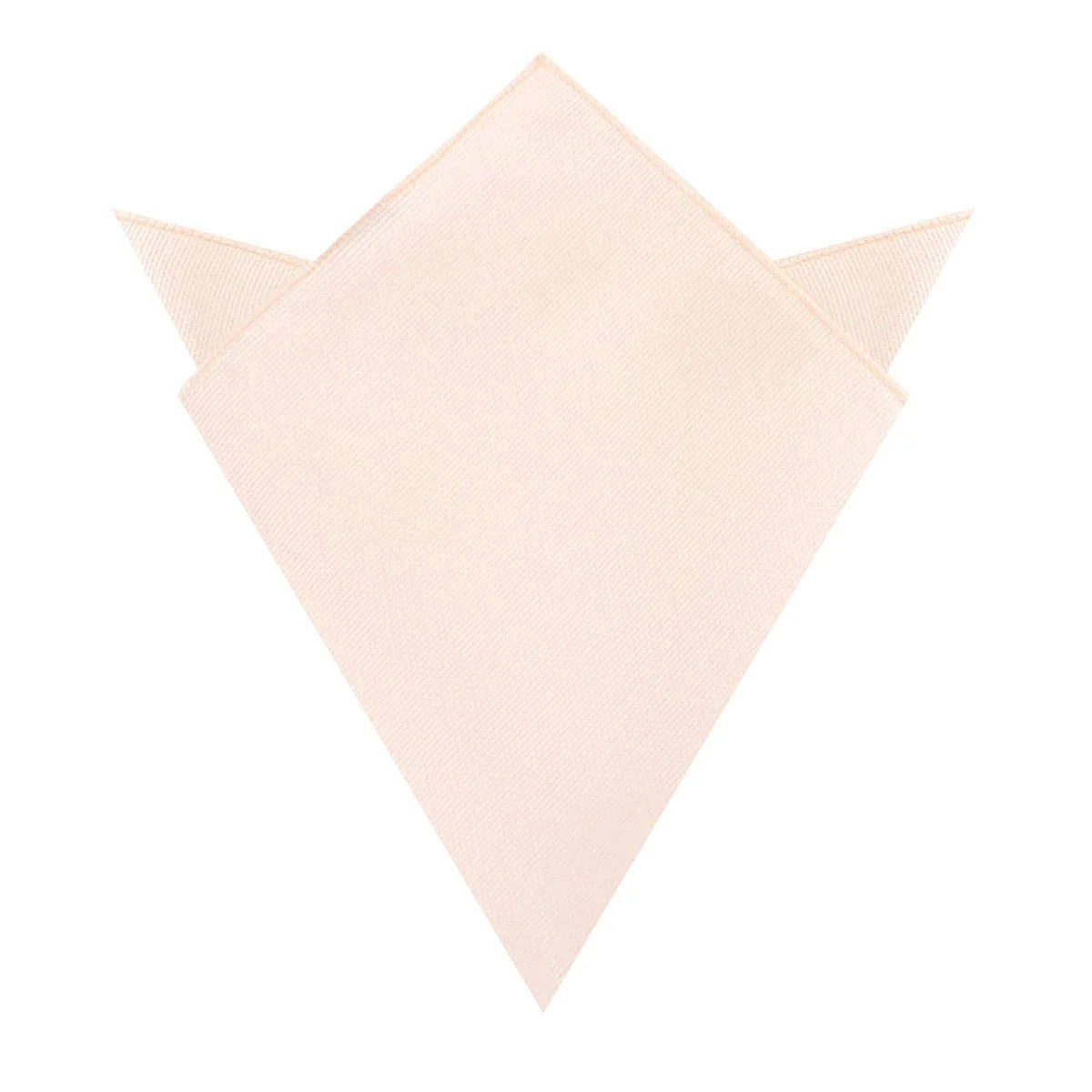 Misty Rose Pink Weave Pocket Square