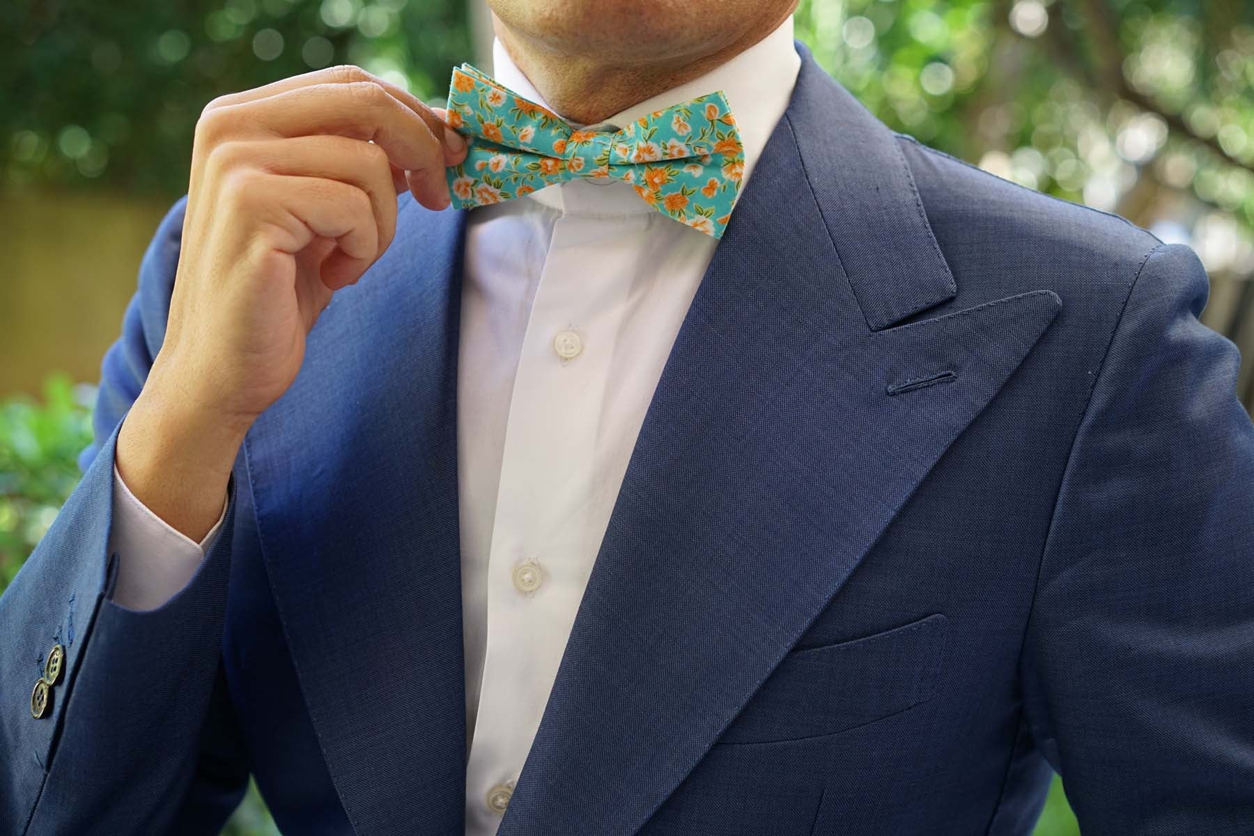 Monaco Floral Bow Tie - Image 5