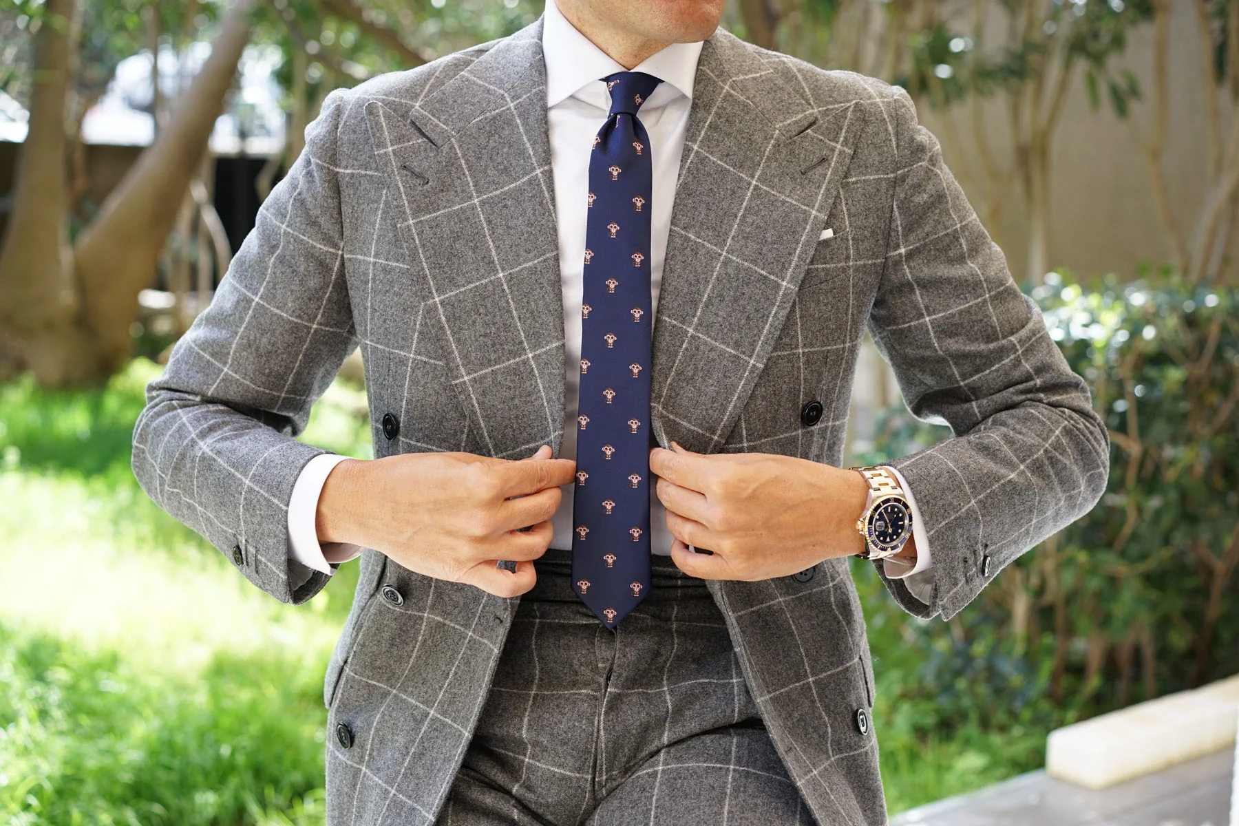 Monkey Skinny Tie - Image 4
