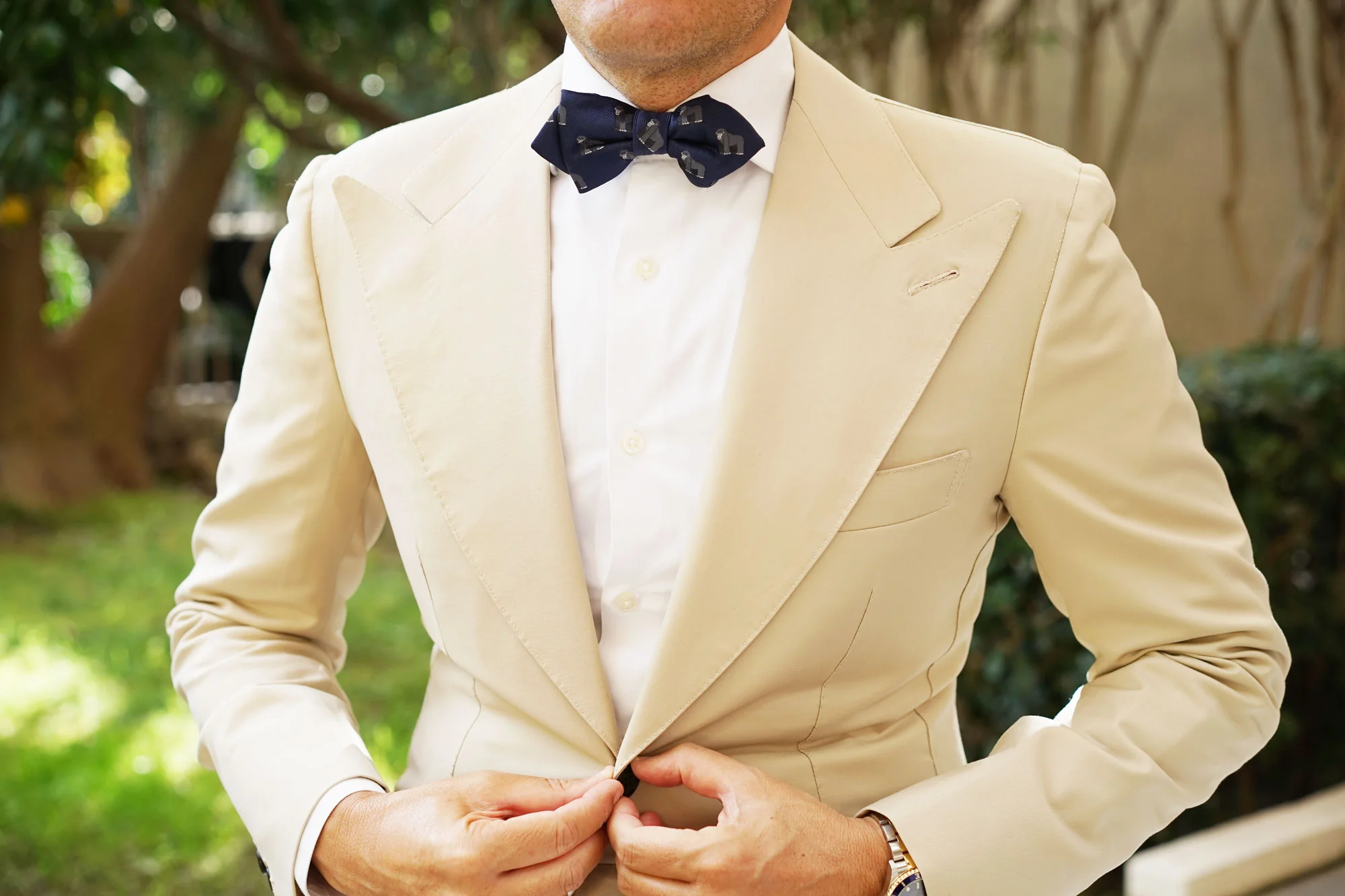 Mountain Gorilla Diamond Bow Tie - Image 3