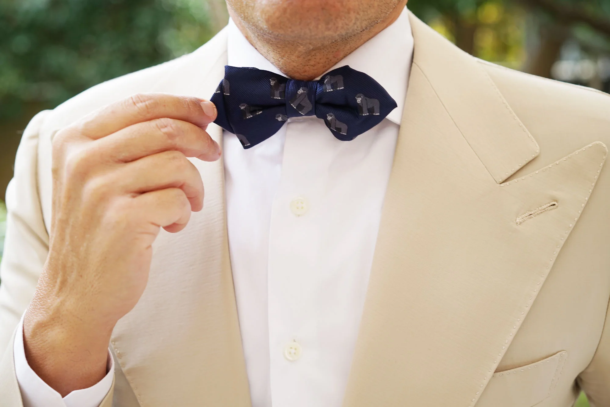 Mountain Gorilla Diamond Bow Tie - Image 7