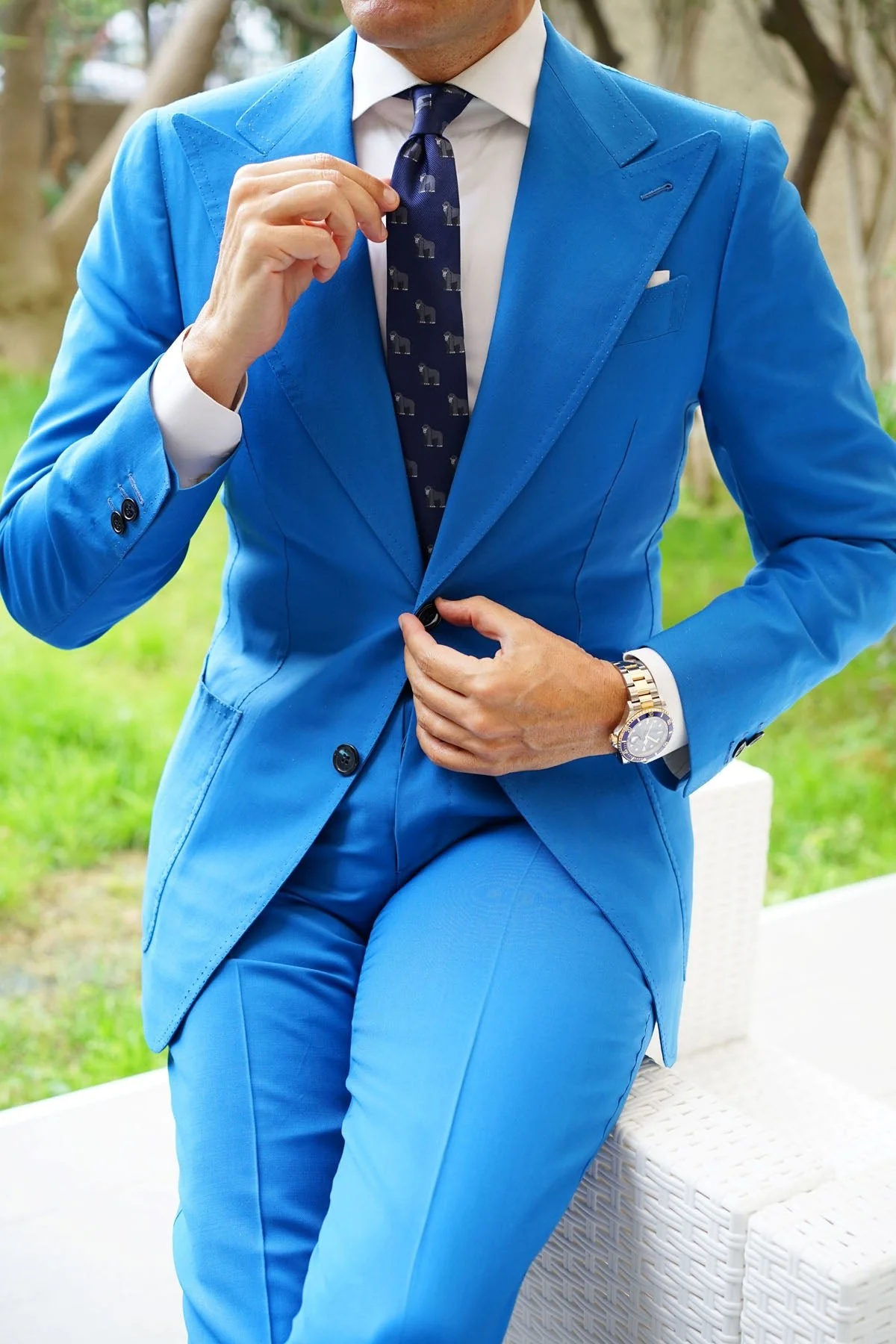 Mountain Gorilla Skinny Tie - Image 5