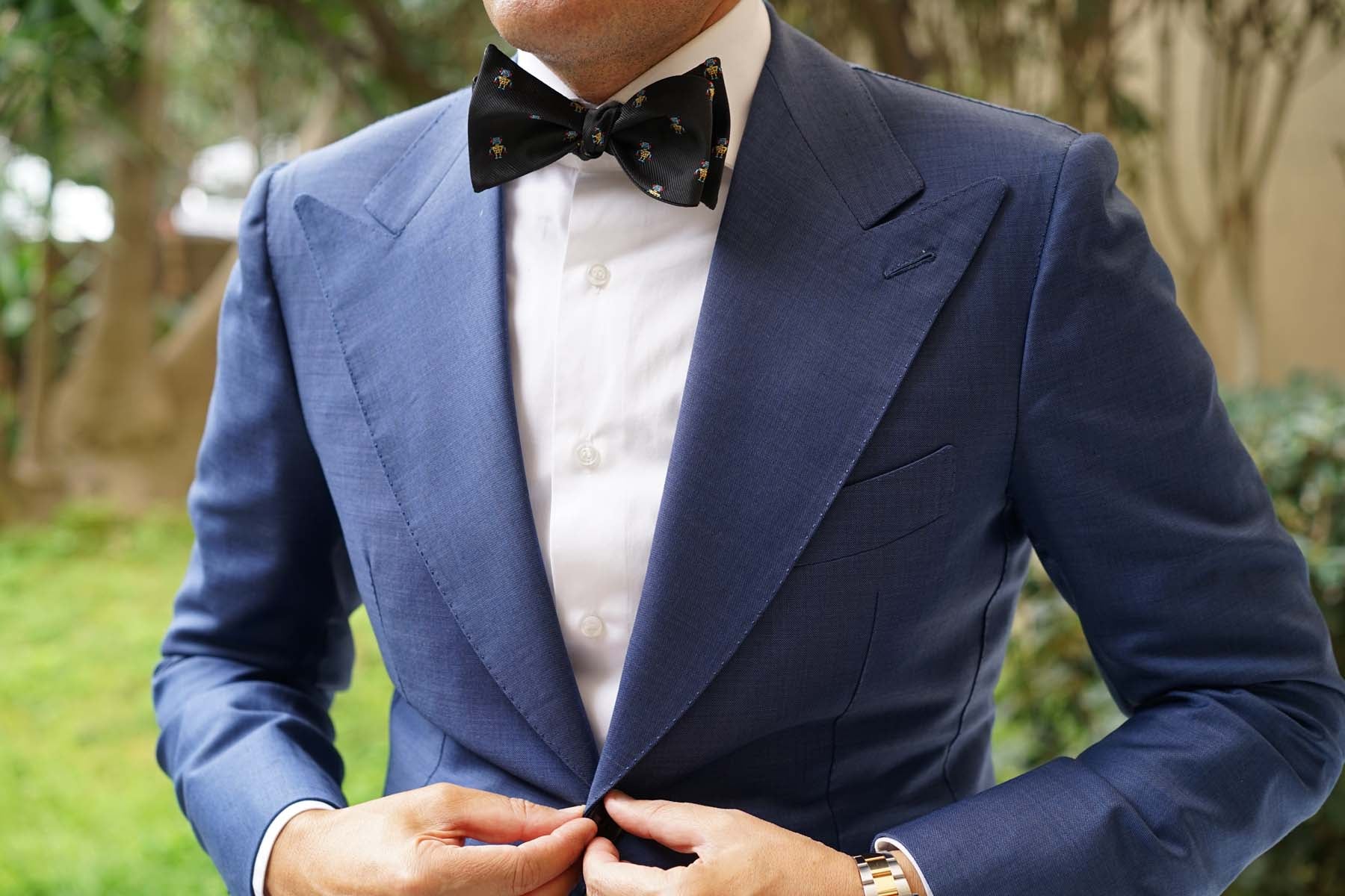 Mr Robot Self Bow Tie - Image 4