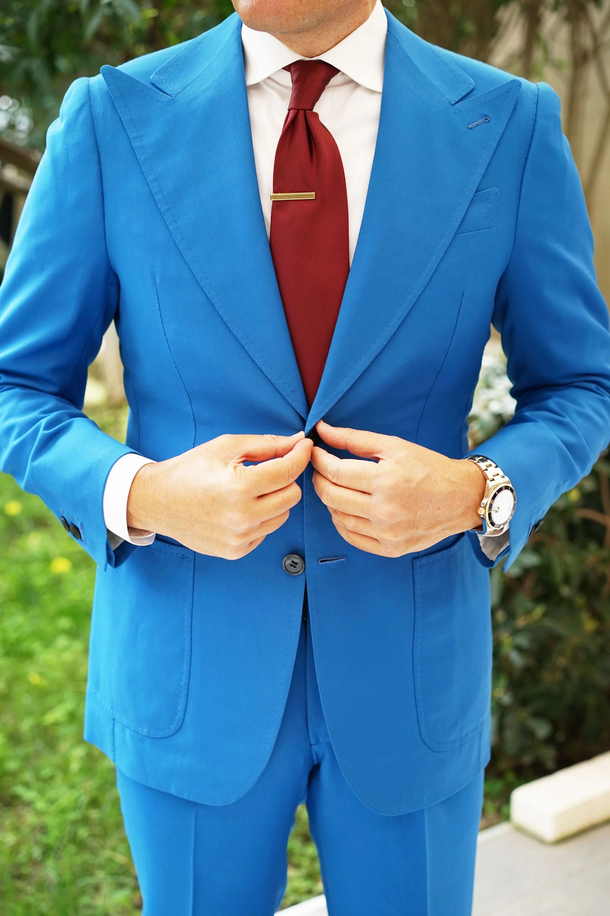 Mr. Showbiz Mini Gold Tie Bar - Image 5