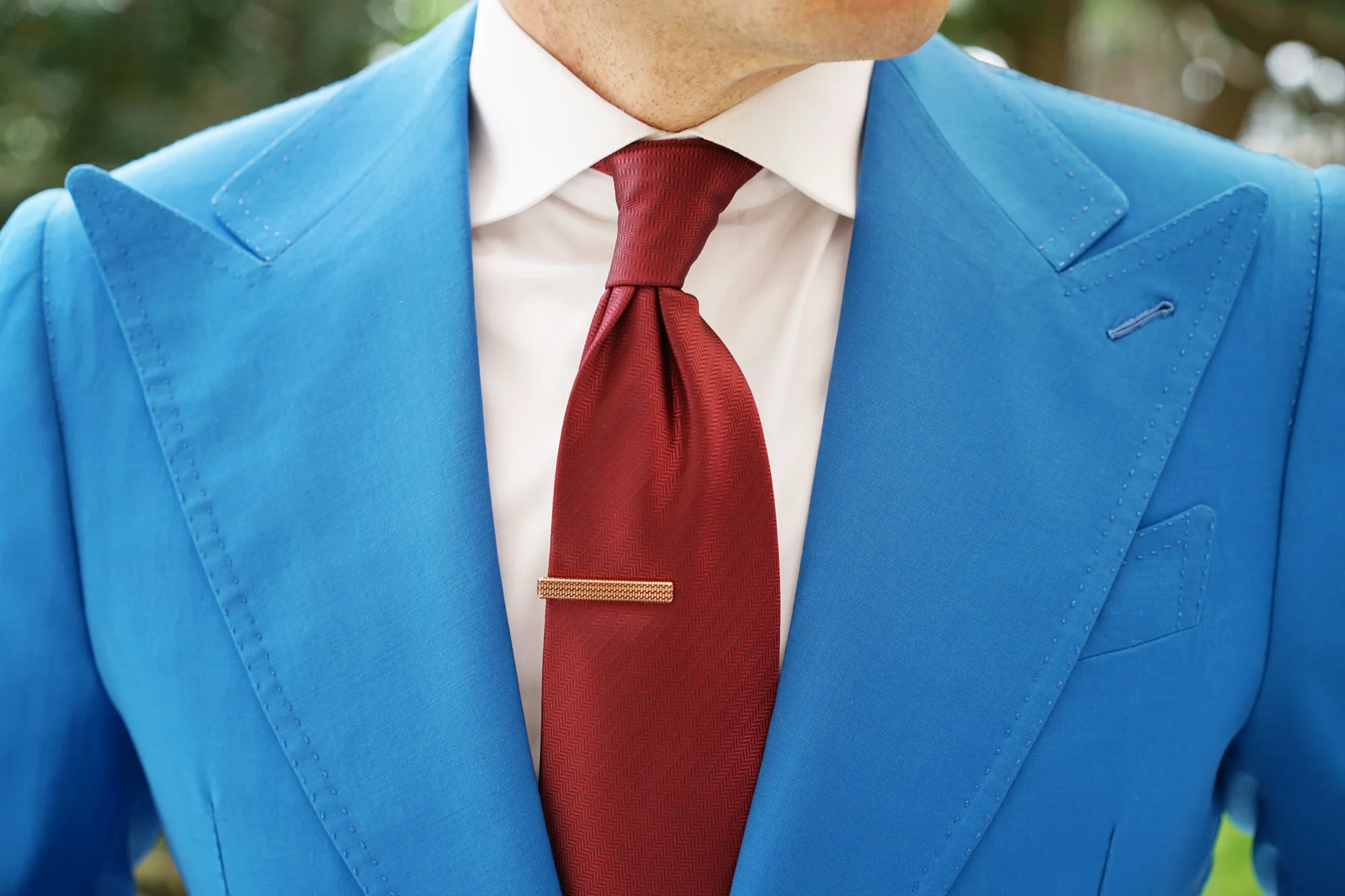 Mr. Showbiz Mini Rose Gold Tie Bar - Image 8