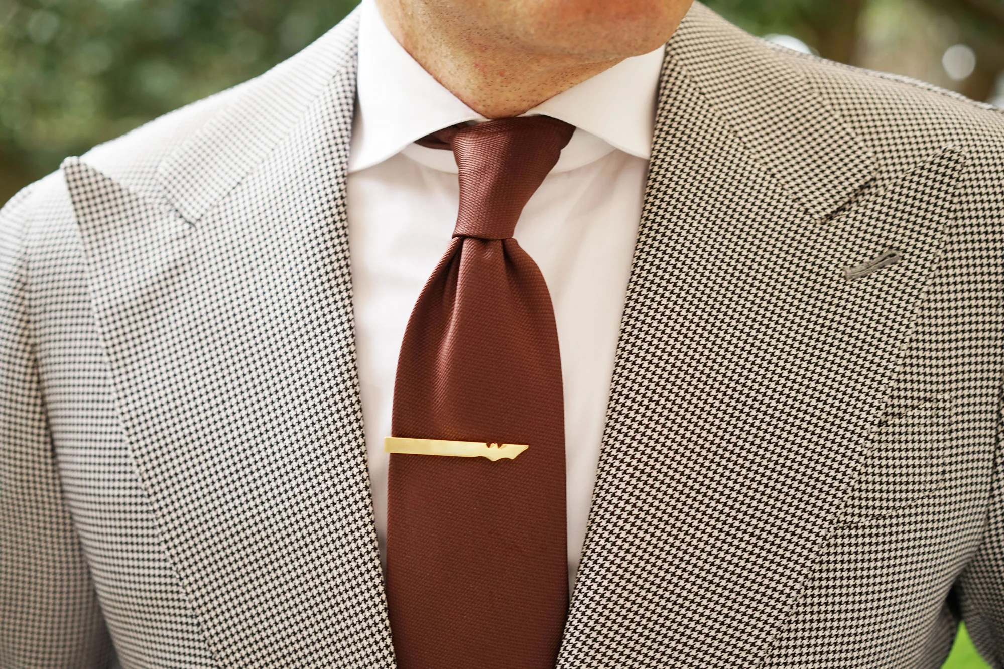 Mr. Wayne Gold Tie Bar - Image 8