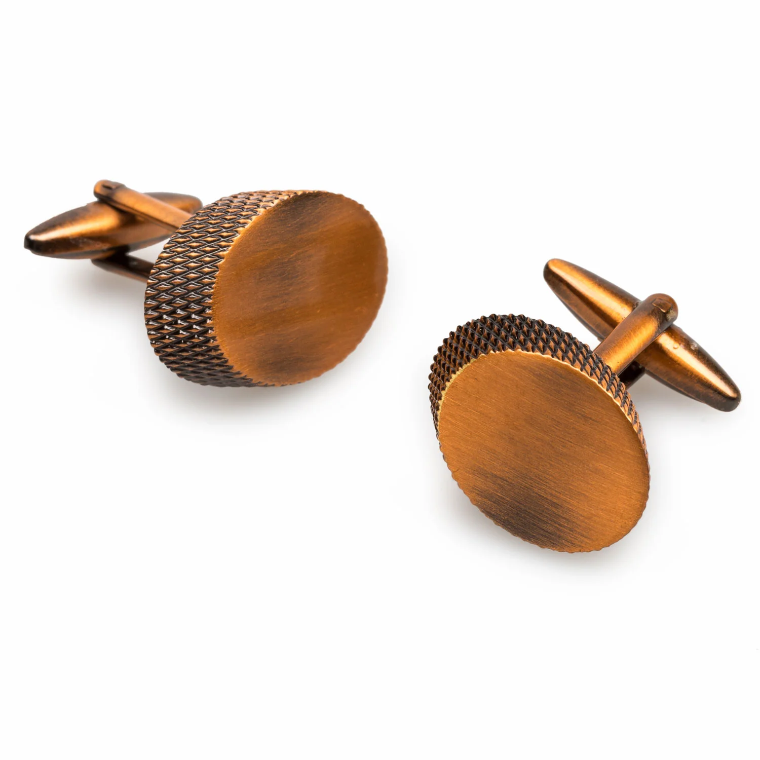 Mr West Antique Copper Cufflinks