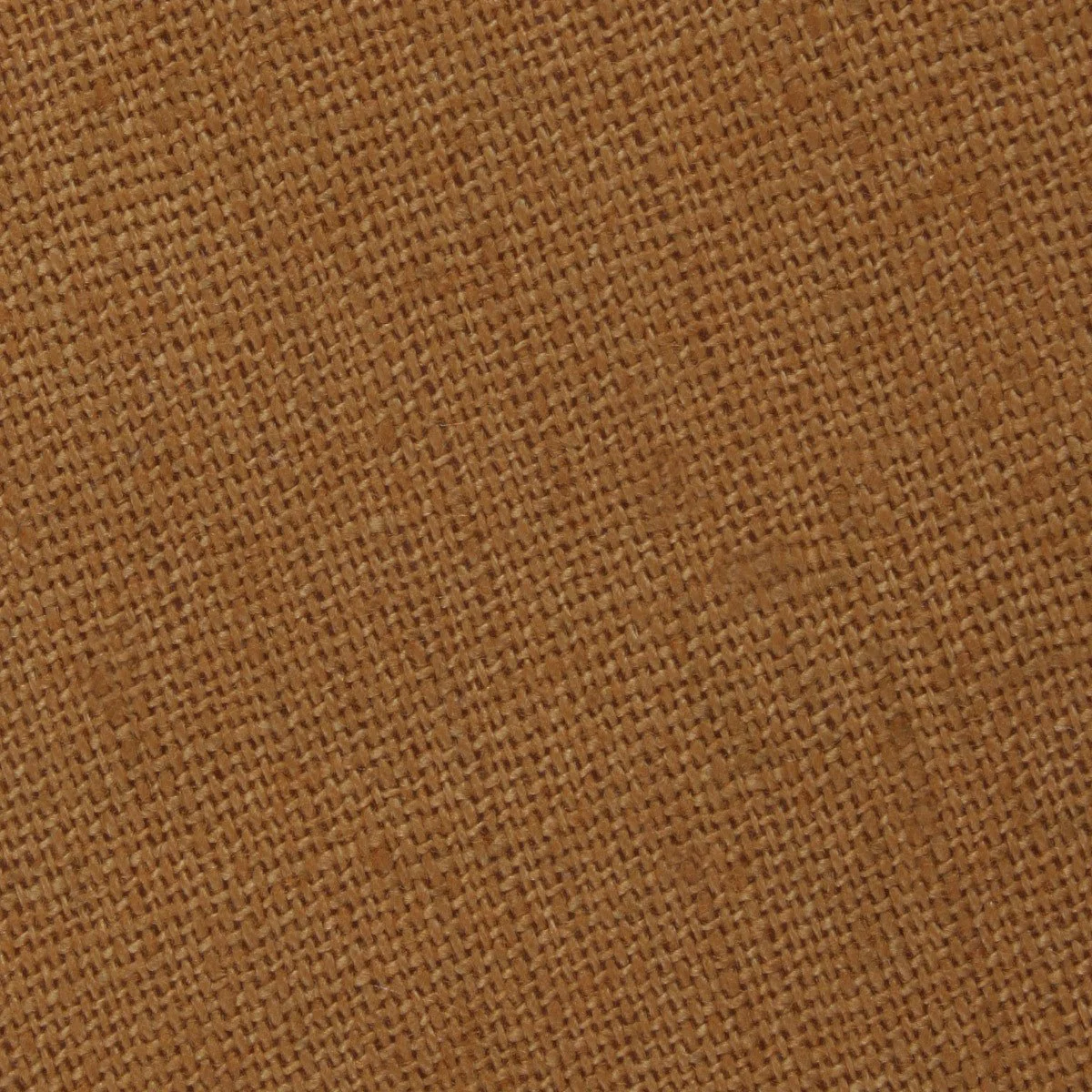 Mustard Yellow Slub Linen Skinny Tie - Image 3