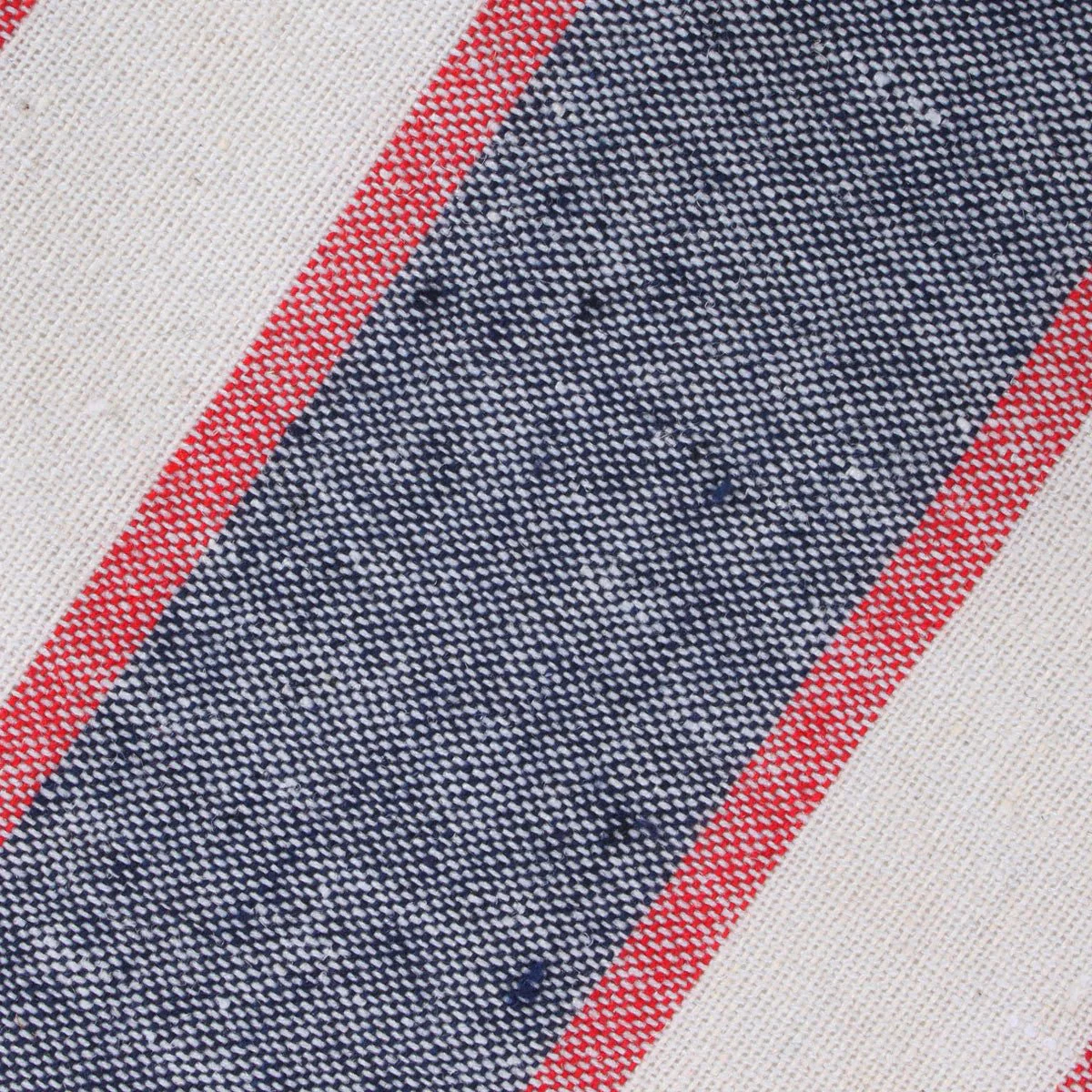 Napoleon Inferno Linen Skinny Tie - Image 3