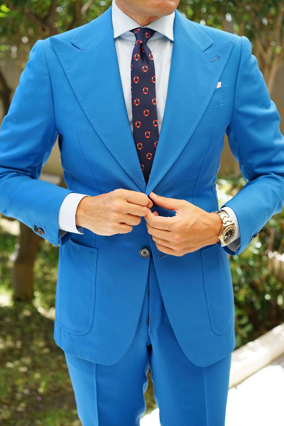 Nautical Float Skinny Tie - Image 5