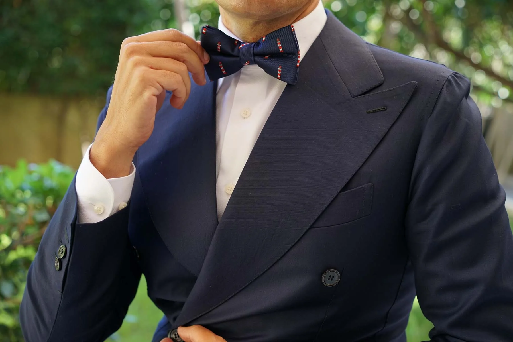 Nautical Lighthouse Bow Tie - Image 3