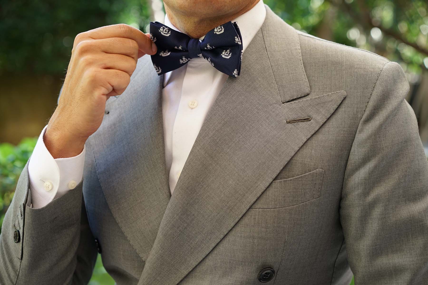 Nautical Pirate Ship Bow Tie - Image 5