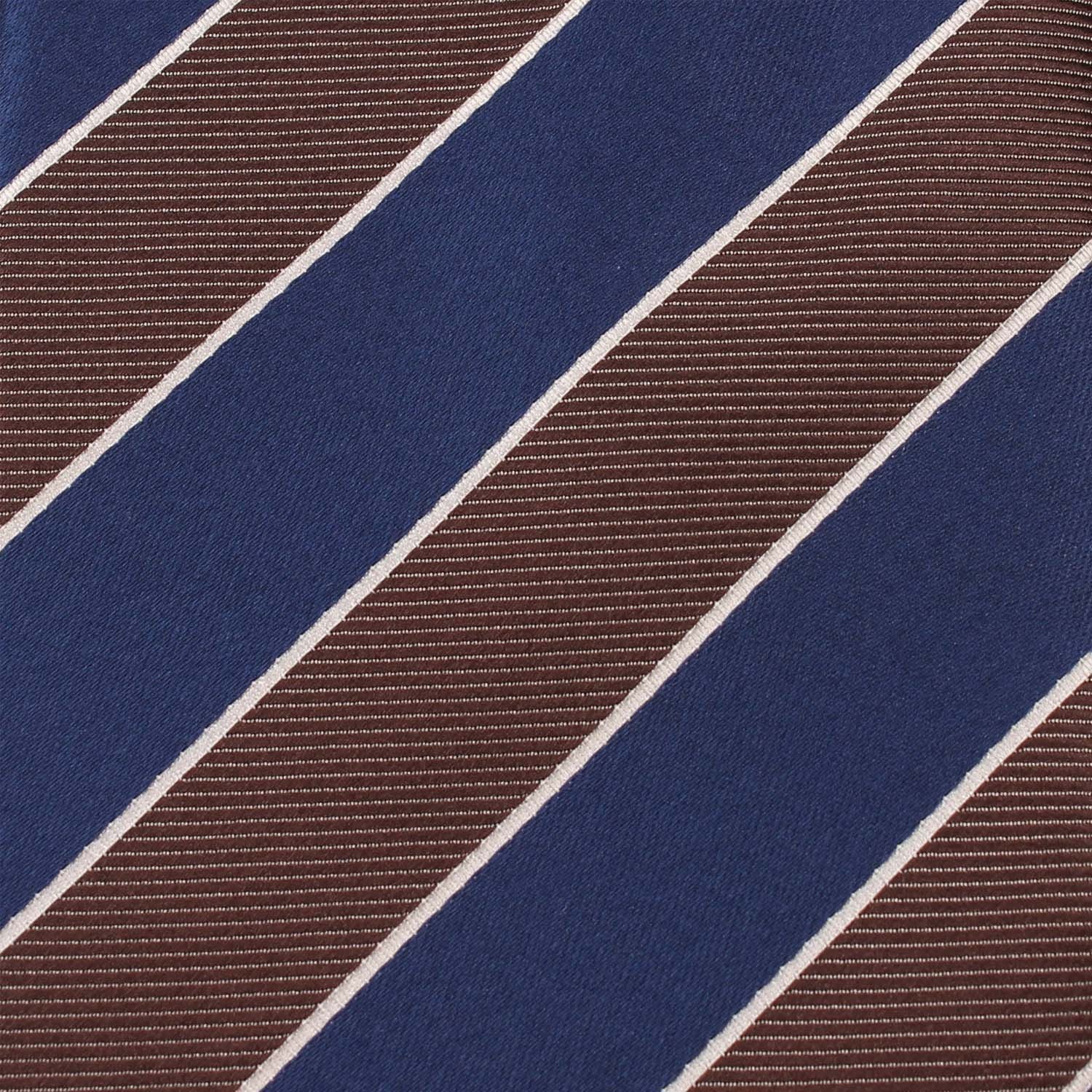 Navy Blue Black White Diagonal - Skinny Tie - Image 4