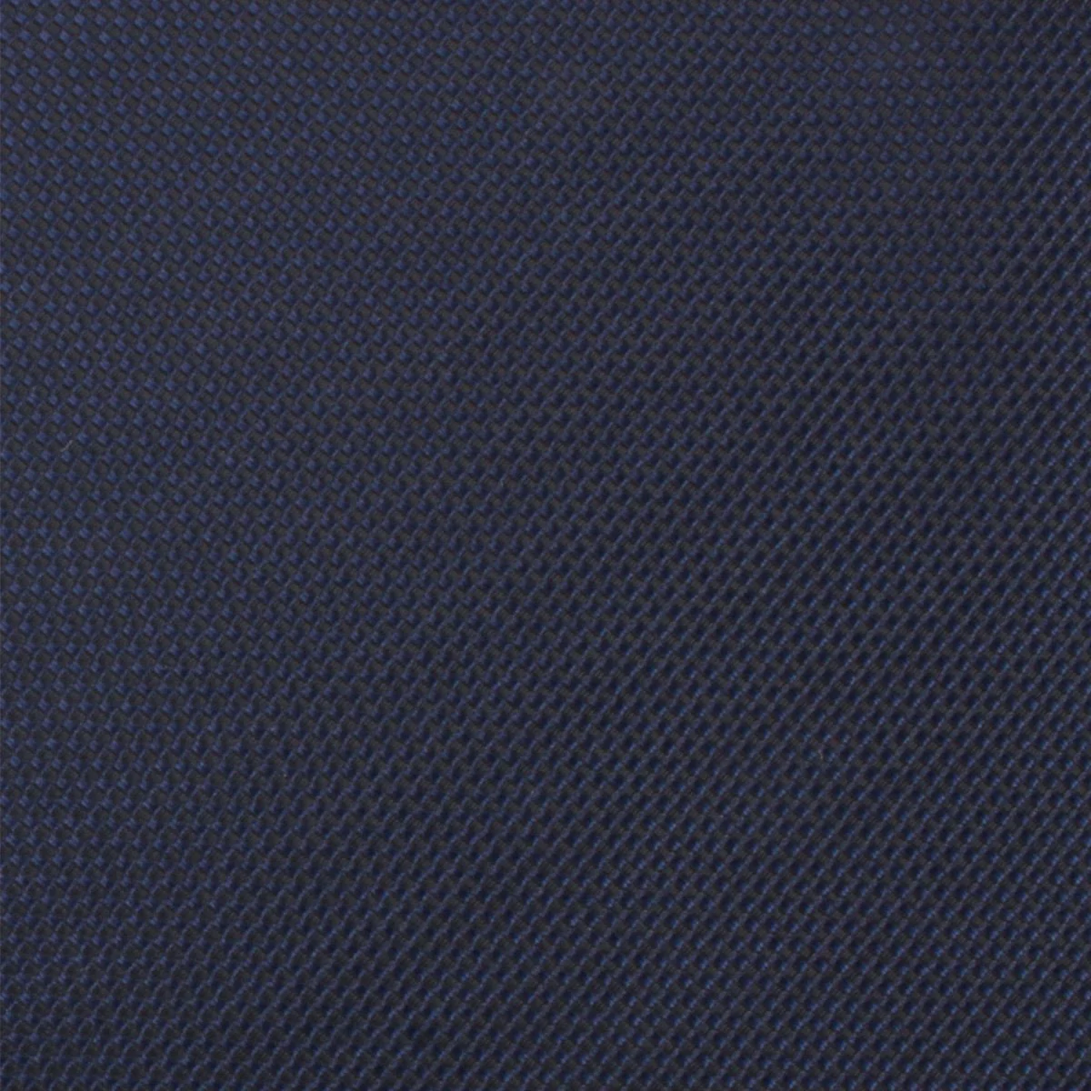 Navy Blue Oxford Stitch Necktie - Image 3
