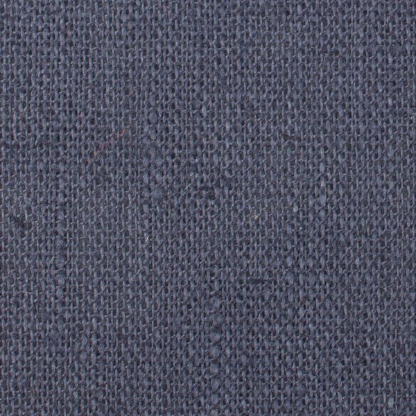 Navy Blue Slub Linen Kids Bow Tie - Image 2