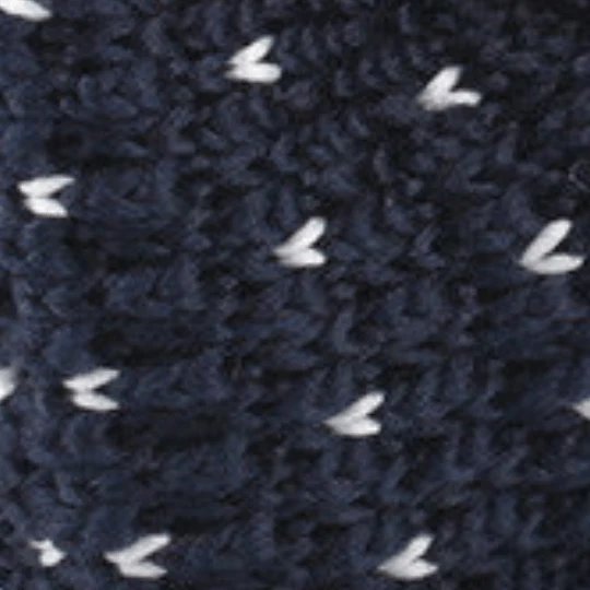 Navy Blue Stark Knitted Bow Tie - Image 2