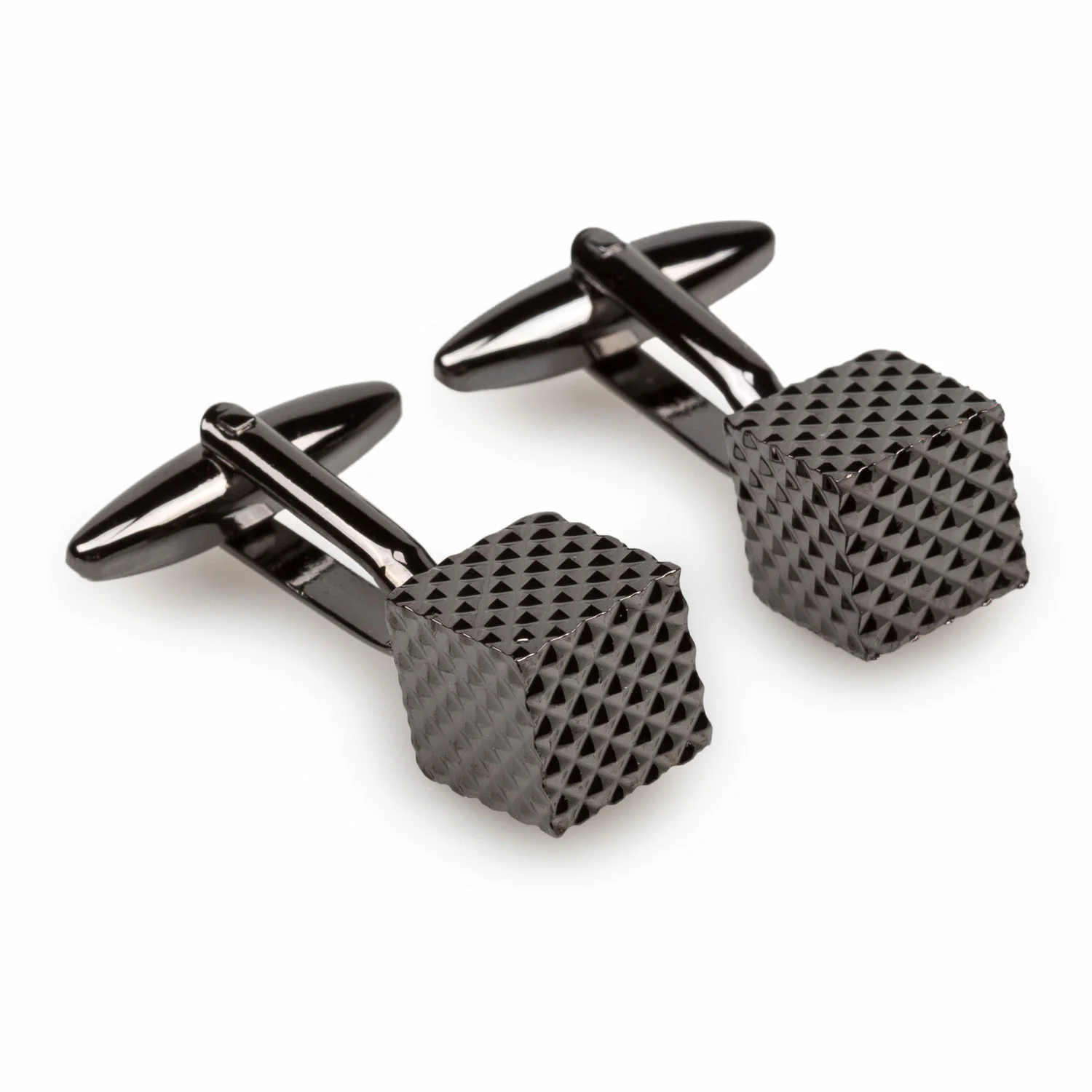 Nocturnal Gun Metal Cufflinks - Image 2