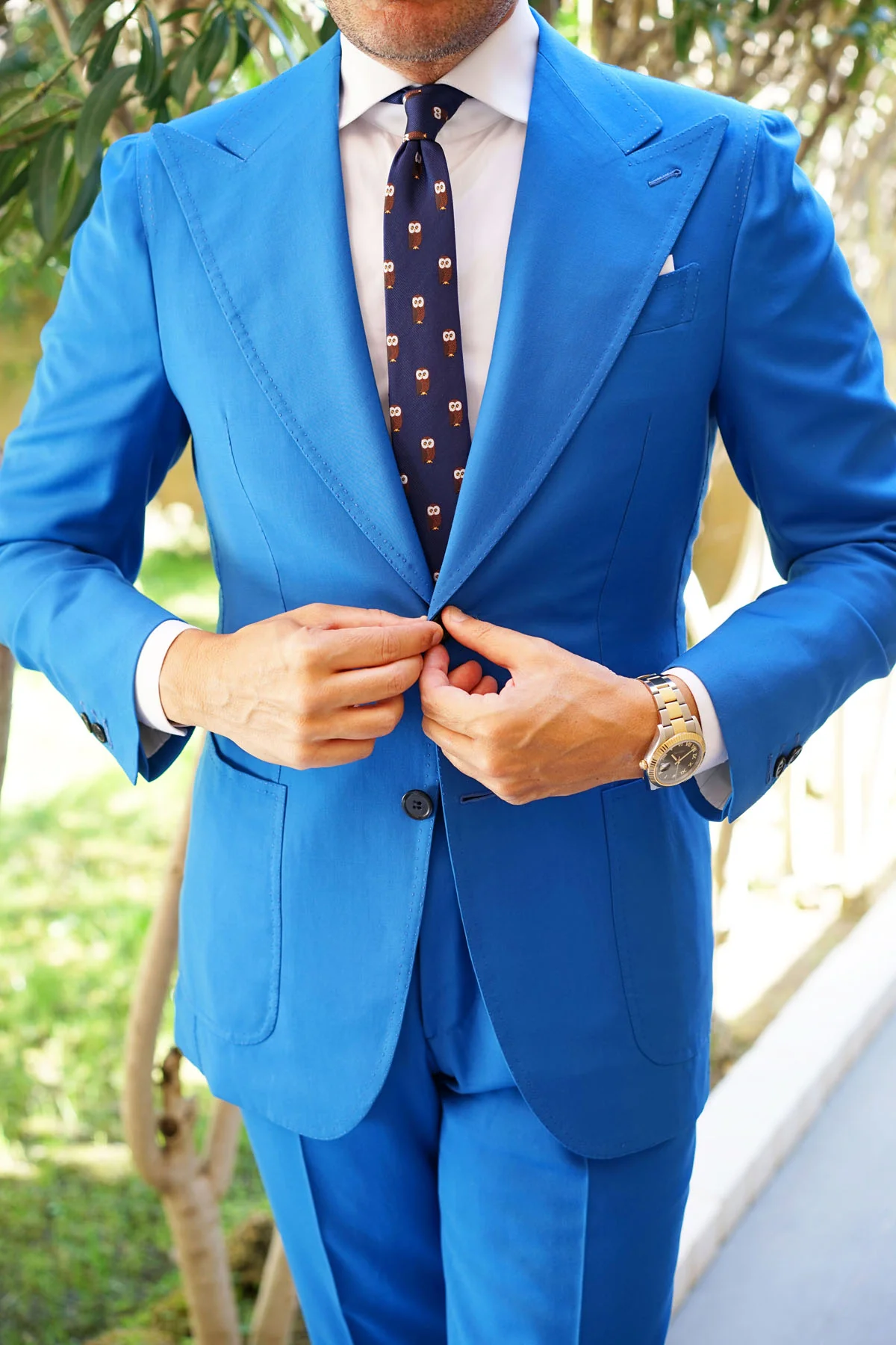 Northern Brown Owl Skinny Tie - Image 5