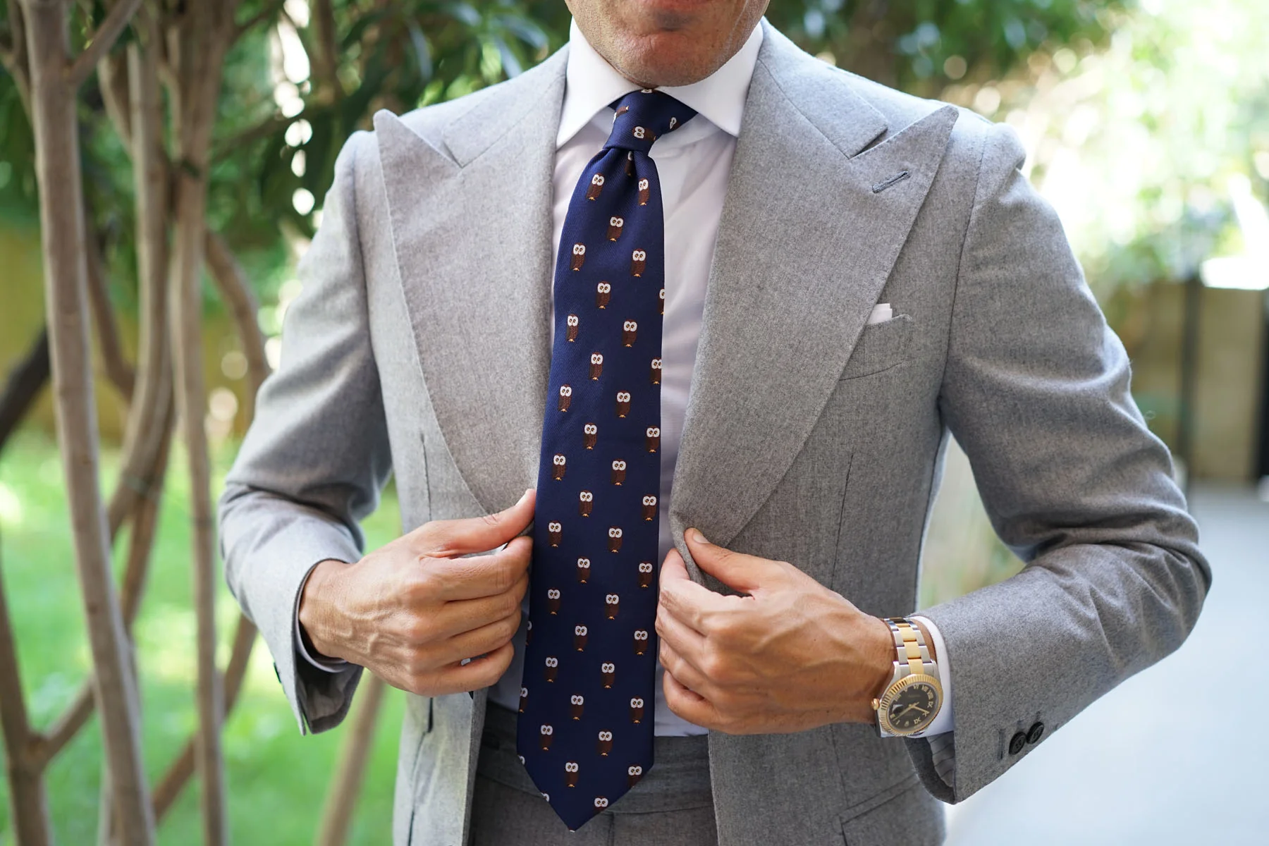 Northern Brown Owl Tie - Image 12