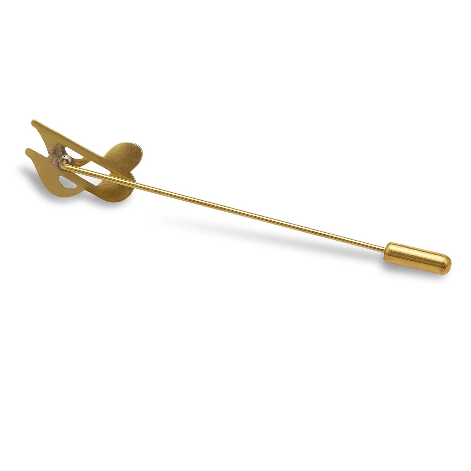 Old Jazz Musical Notes Lapel Pin - Image 2