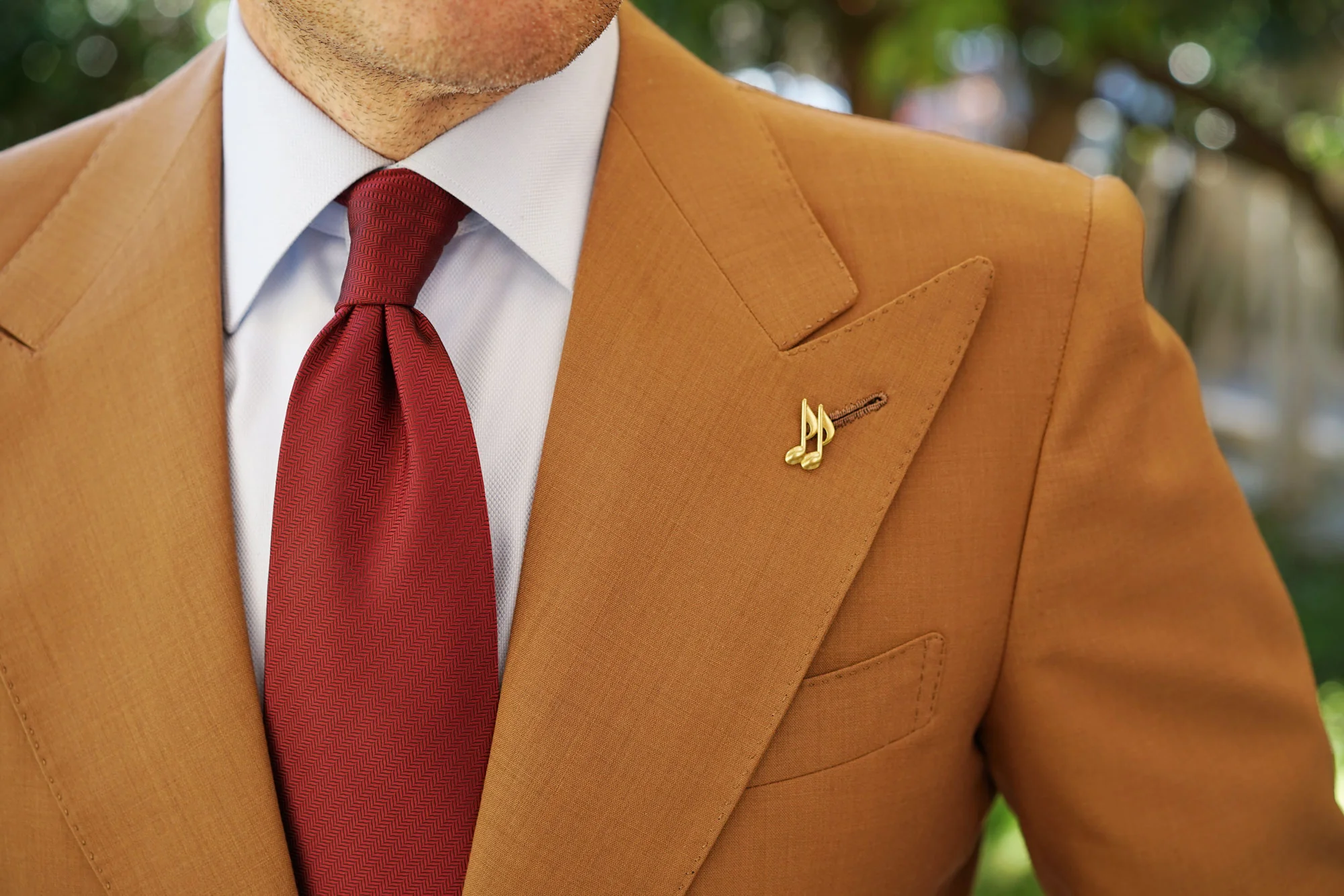 Old Jazz Musical Notes Lapel Pin - Image 8