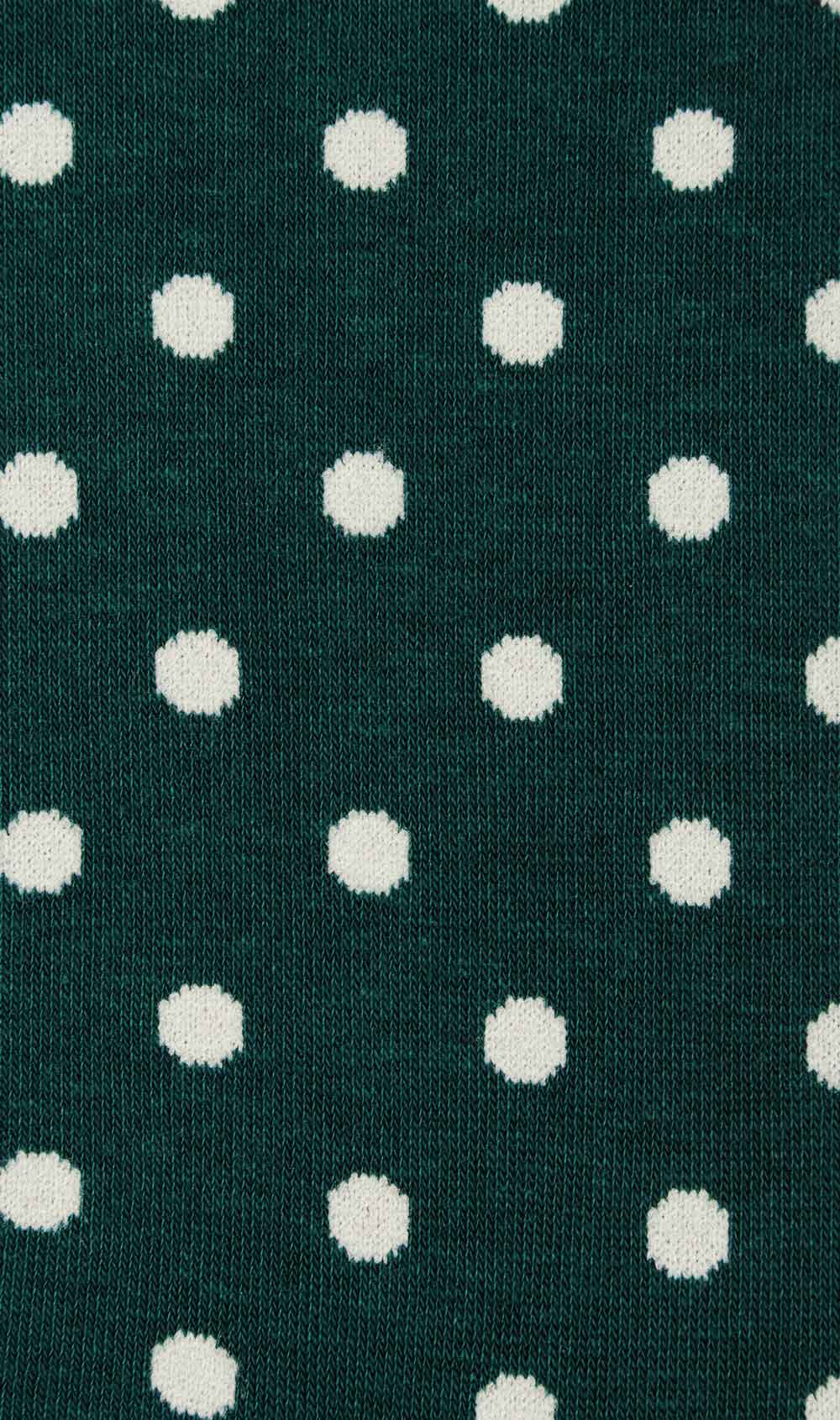 Olive Green Dot Socks - Image 2