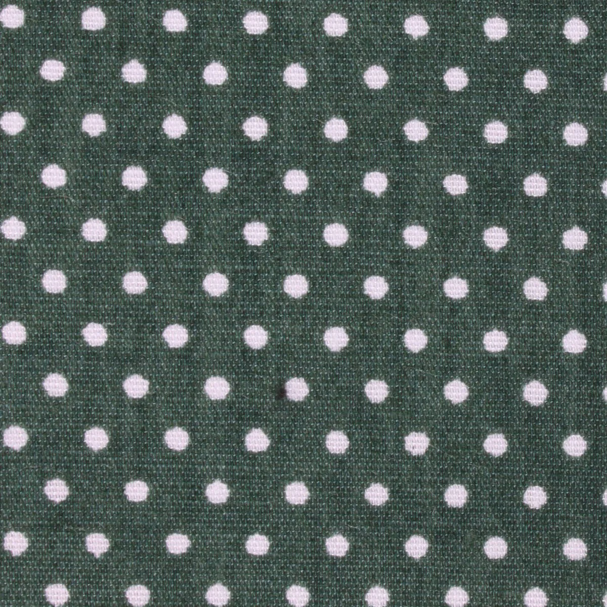 Olive Green Polka Dot Cotton Bow Tie - Image 2