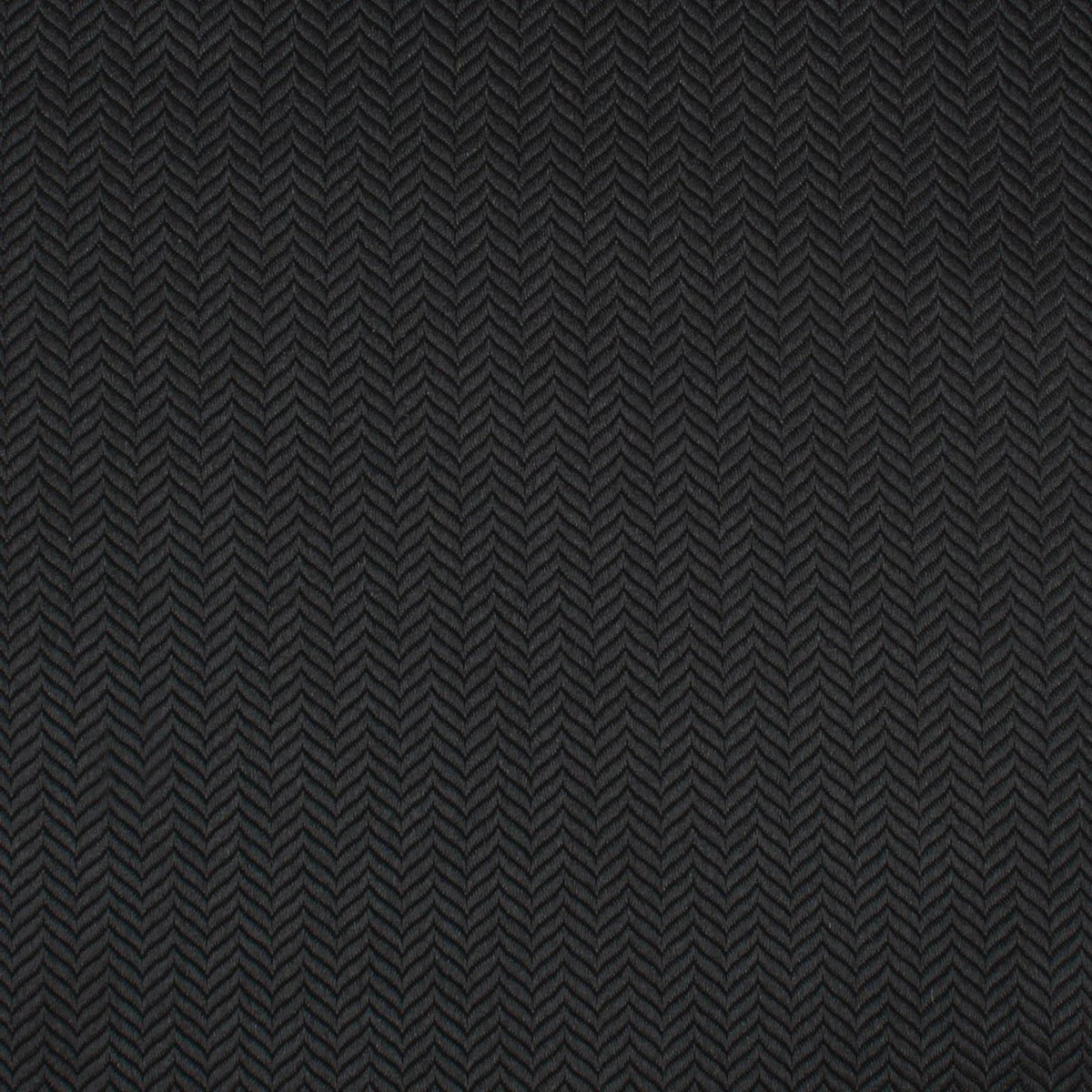 Onyx Black Herringbone Self Bow Tie - Image 3