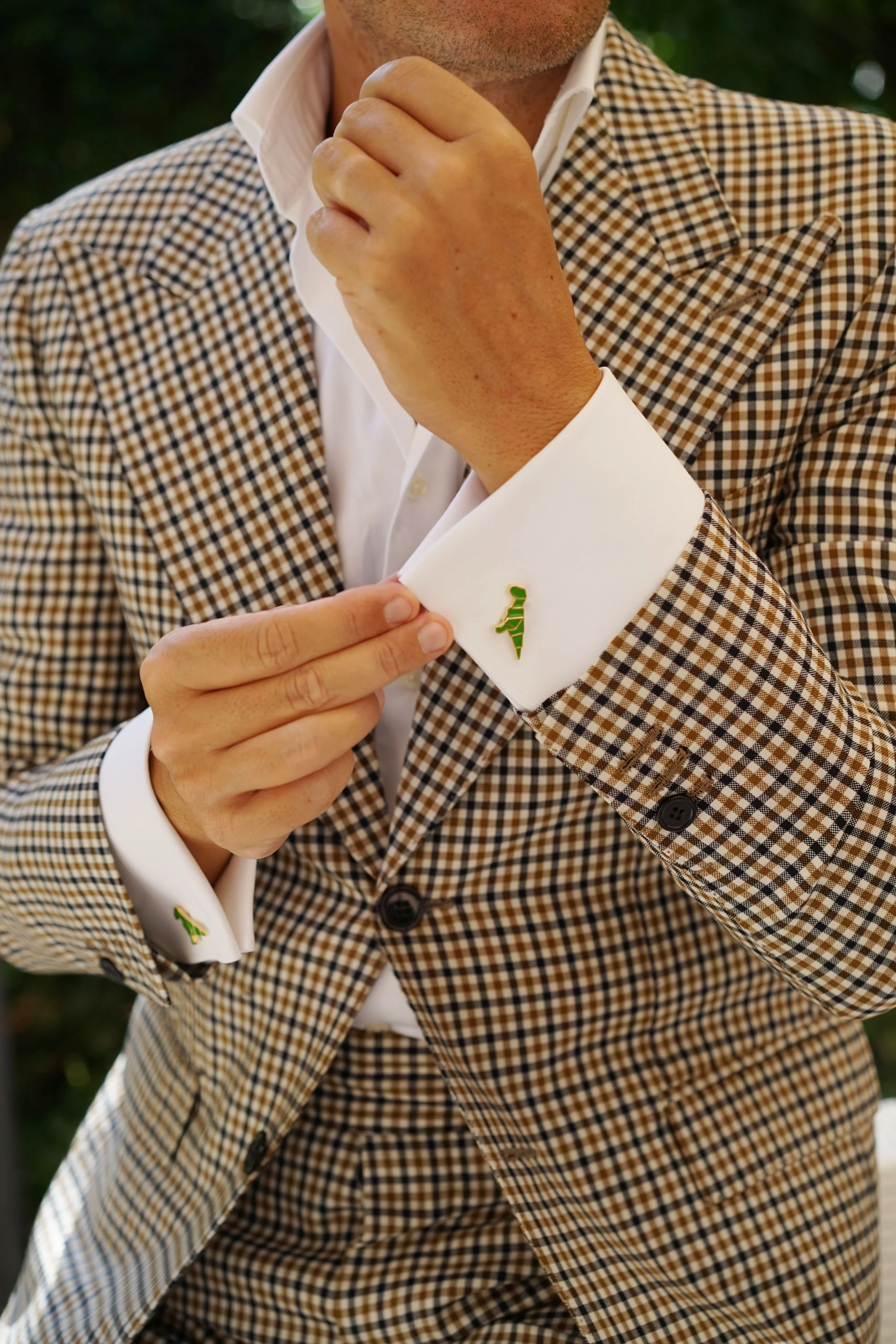 Origami T-Rex Cufflinks - Image 5