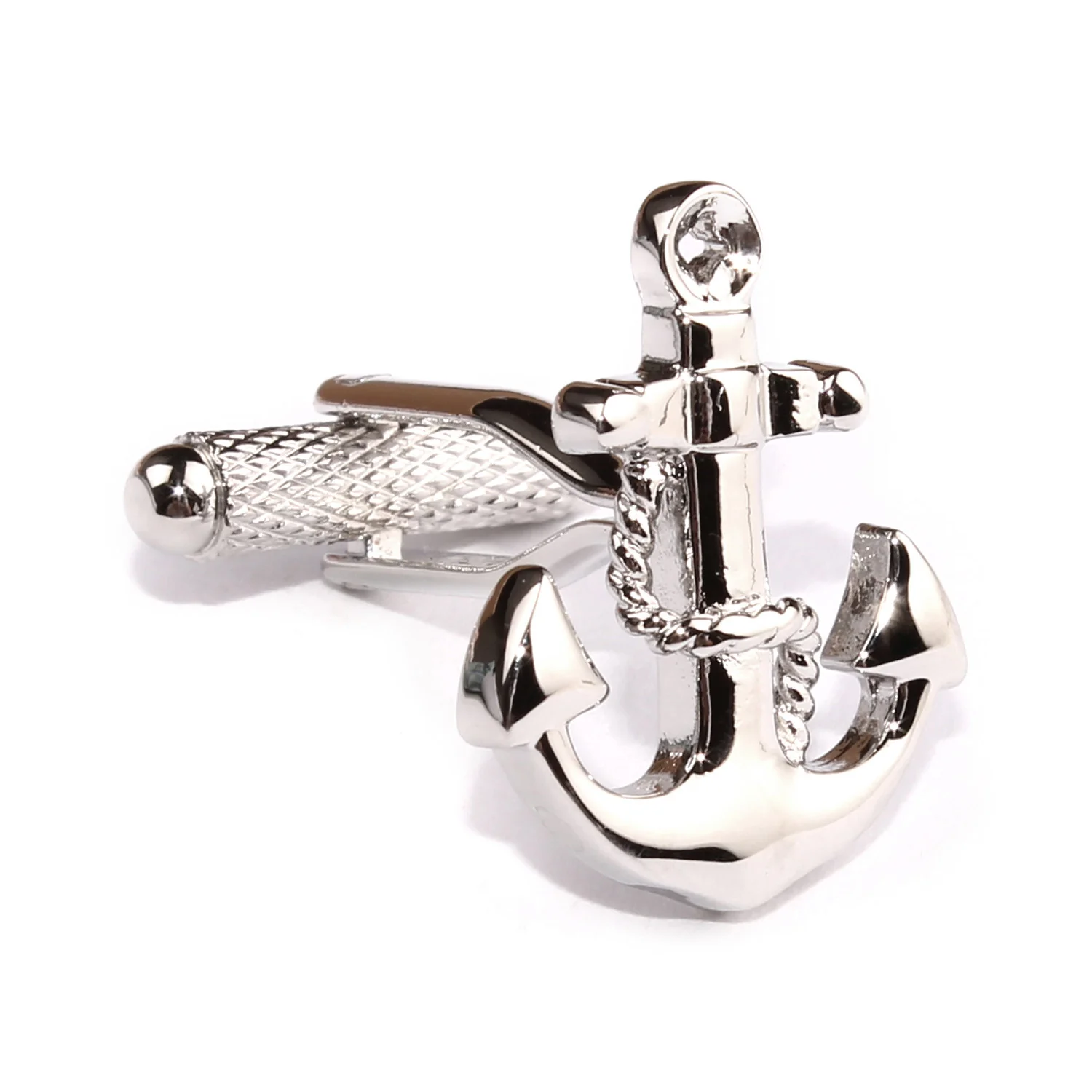OTAA Silver Anchor Cufflinks - Image 3