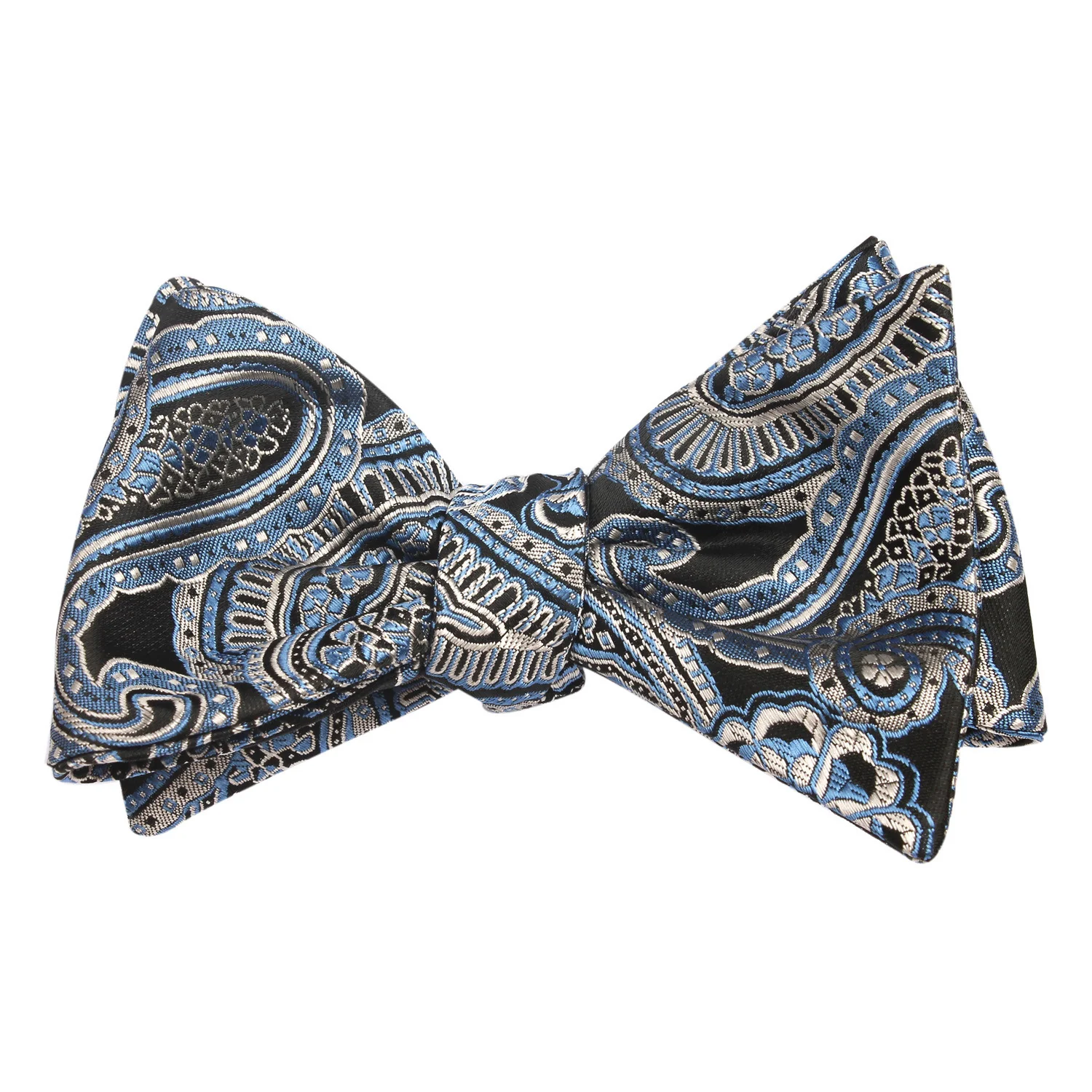 Paisley Blue - Bow Tie (Untied) - Image 2
