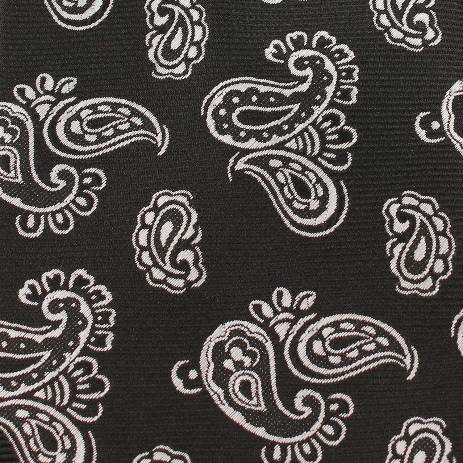 Paisley Coal Black Bow Tie - Image 2