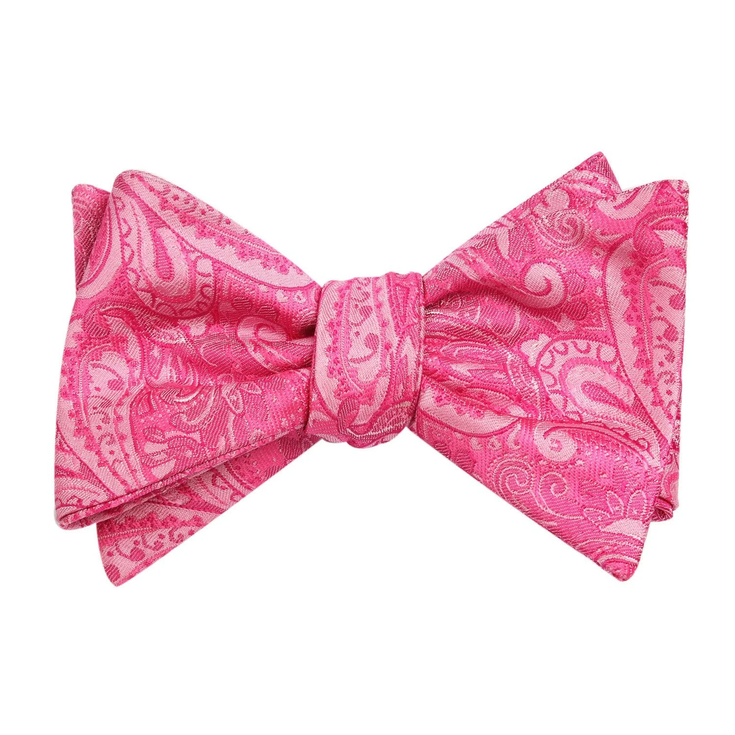 Paisley Pink - Bow Tie (Untied) - Image 2