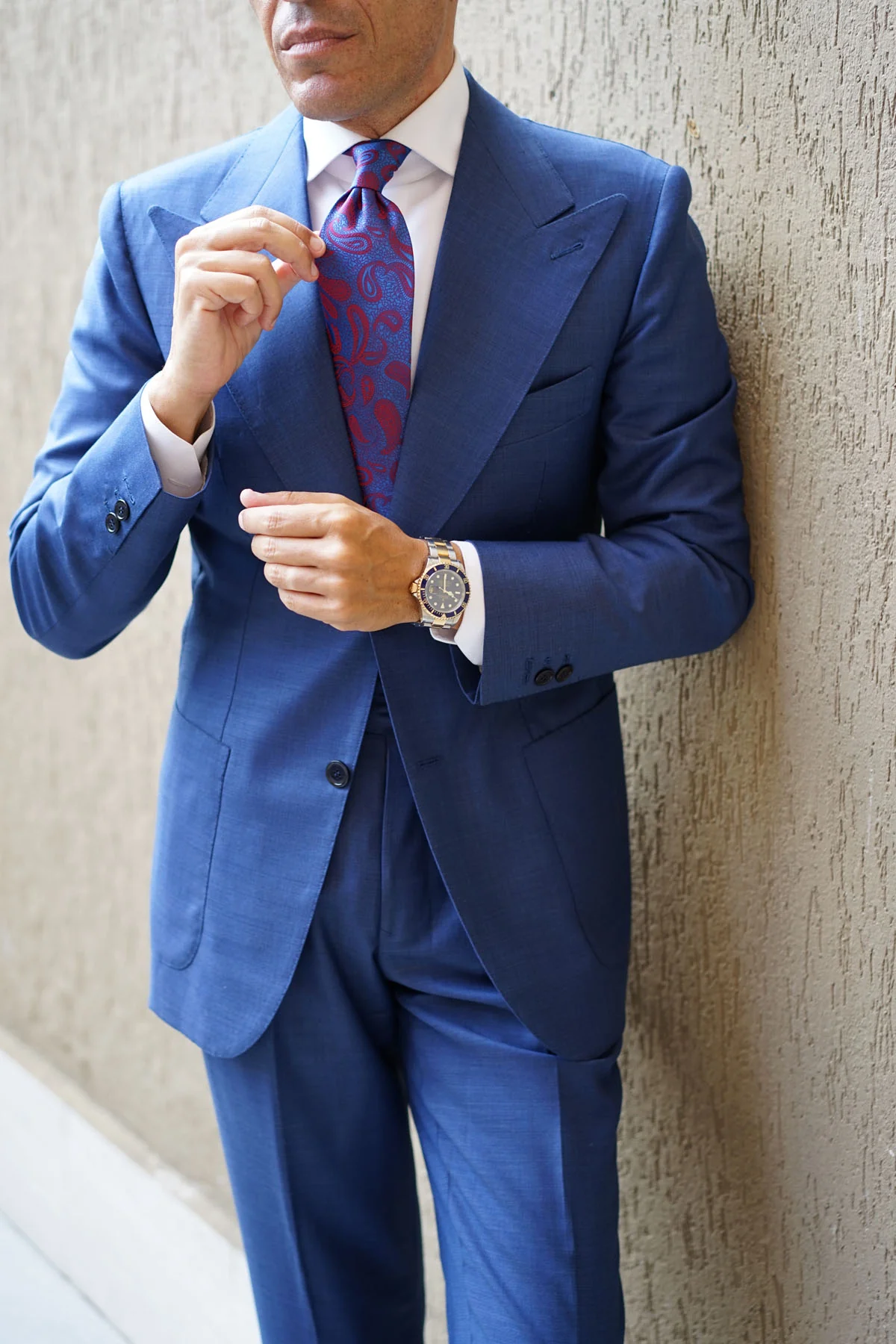 Paisley Purple Tie - Image 10