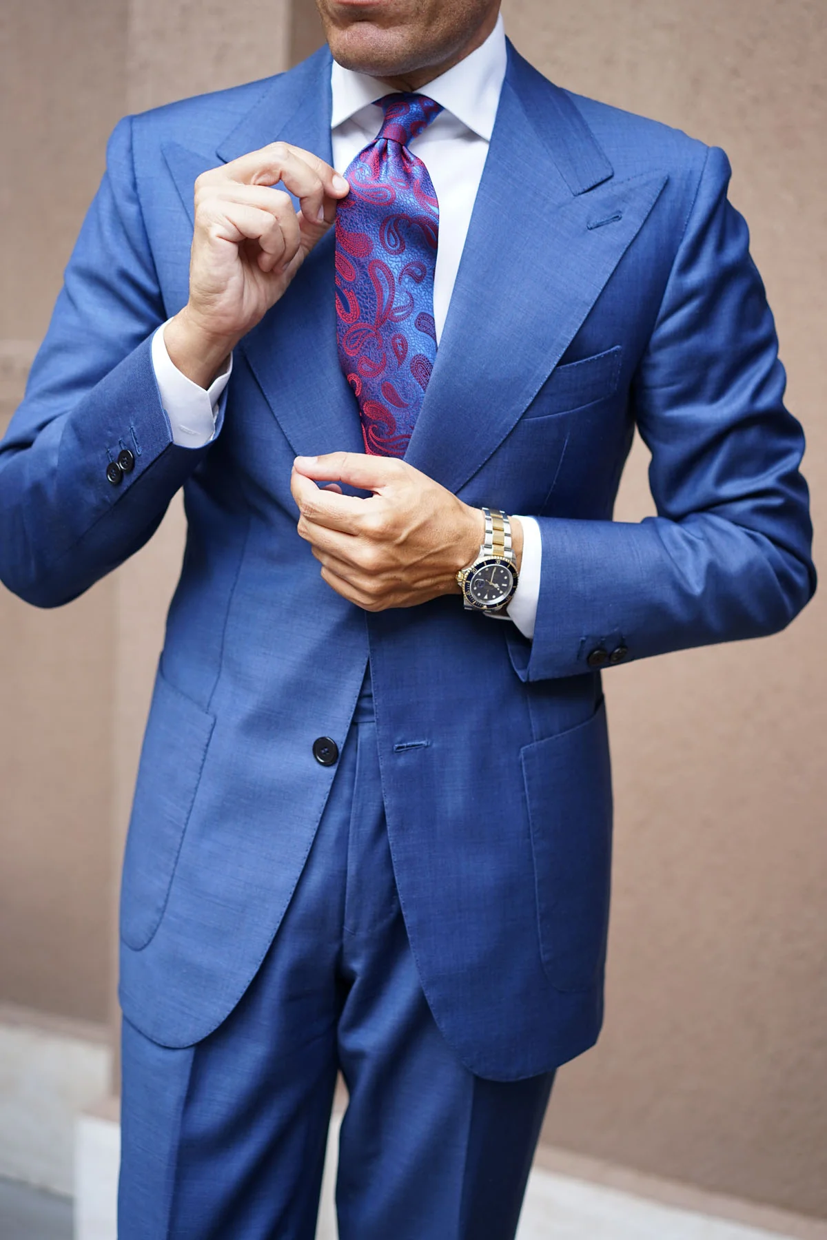 Paisley Purple Tie - Image 15