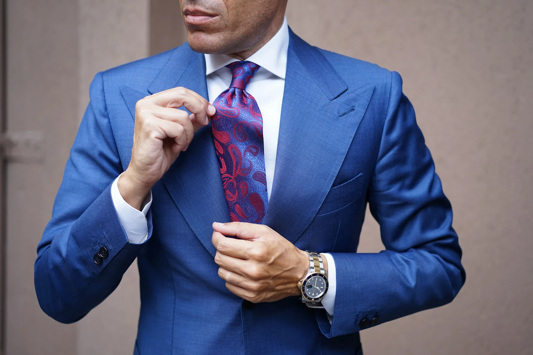 Paisley Purple Tie - Image 16