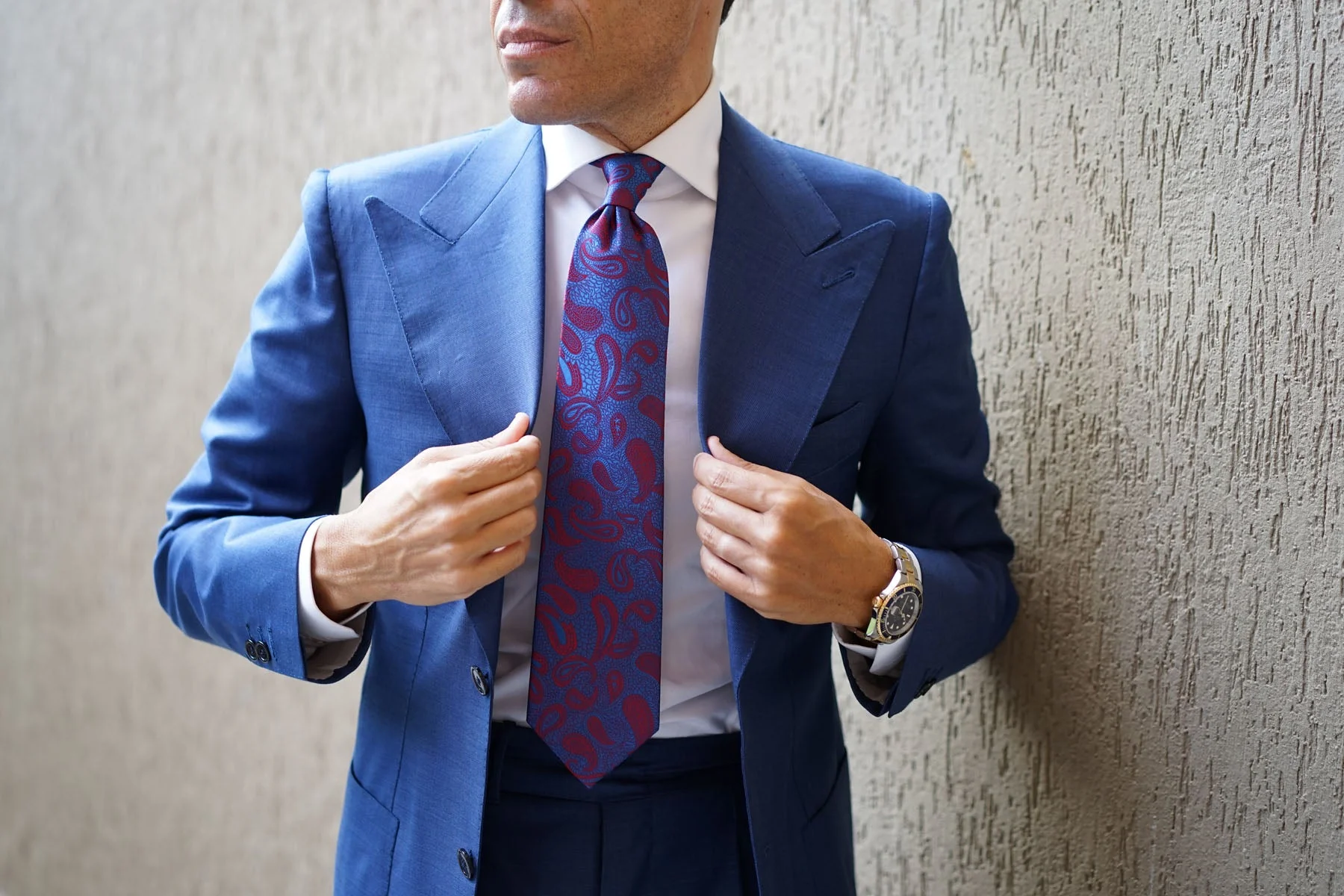 Paisley Purple Tie - Image 18