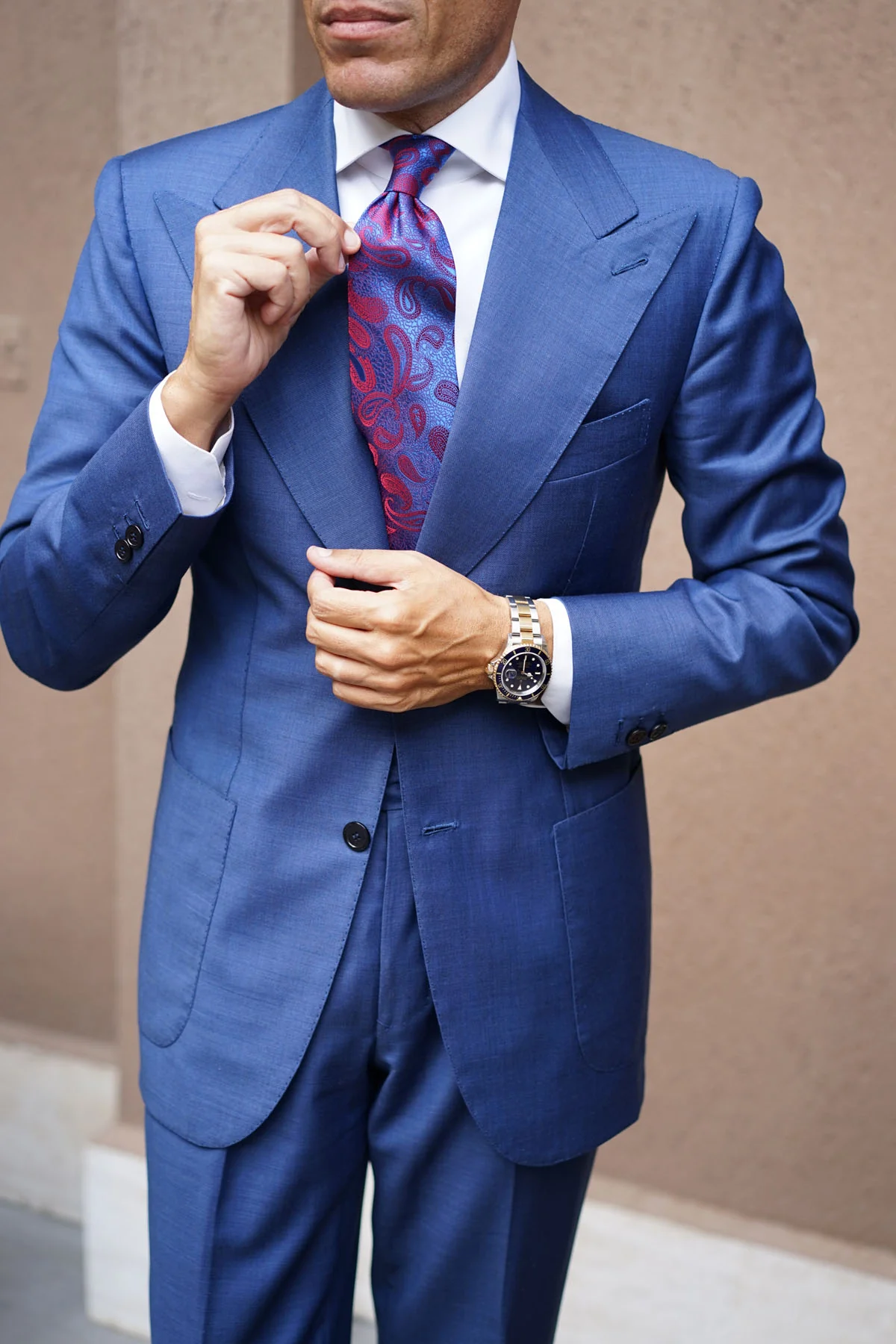 Paisley Purple Tie - Image 7
