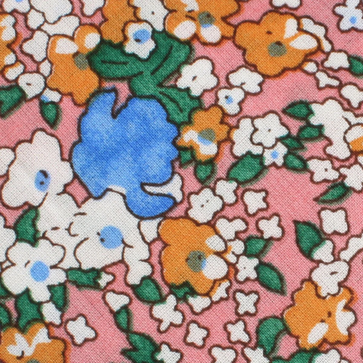 Panama Pink Floral Necktie - Image 3