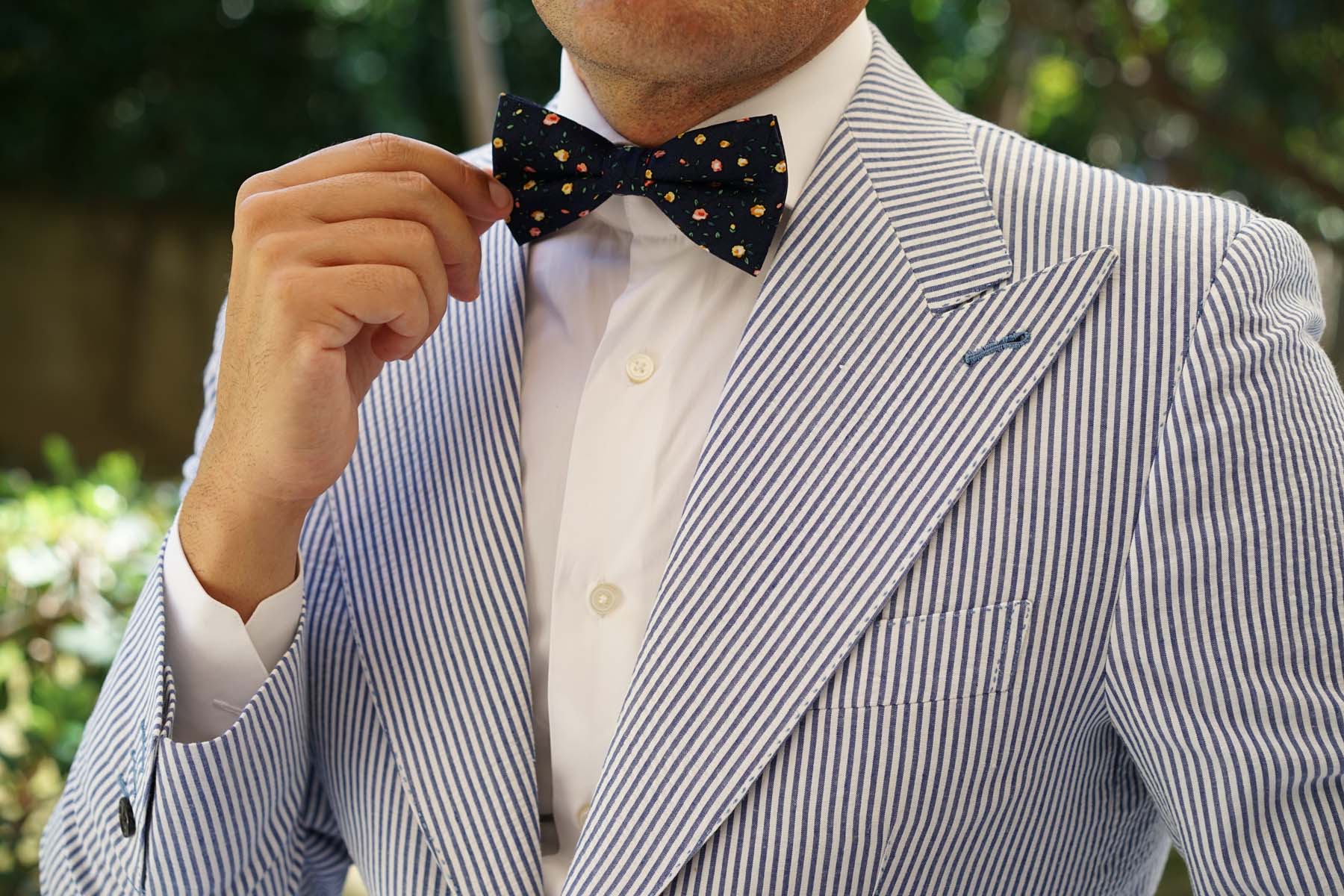 Paris Floral Bow Tie - Image 5