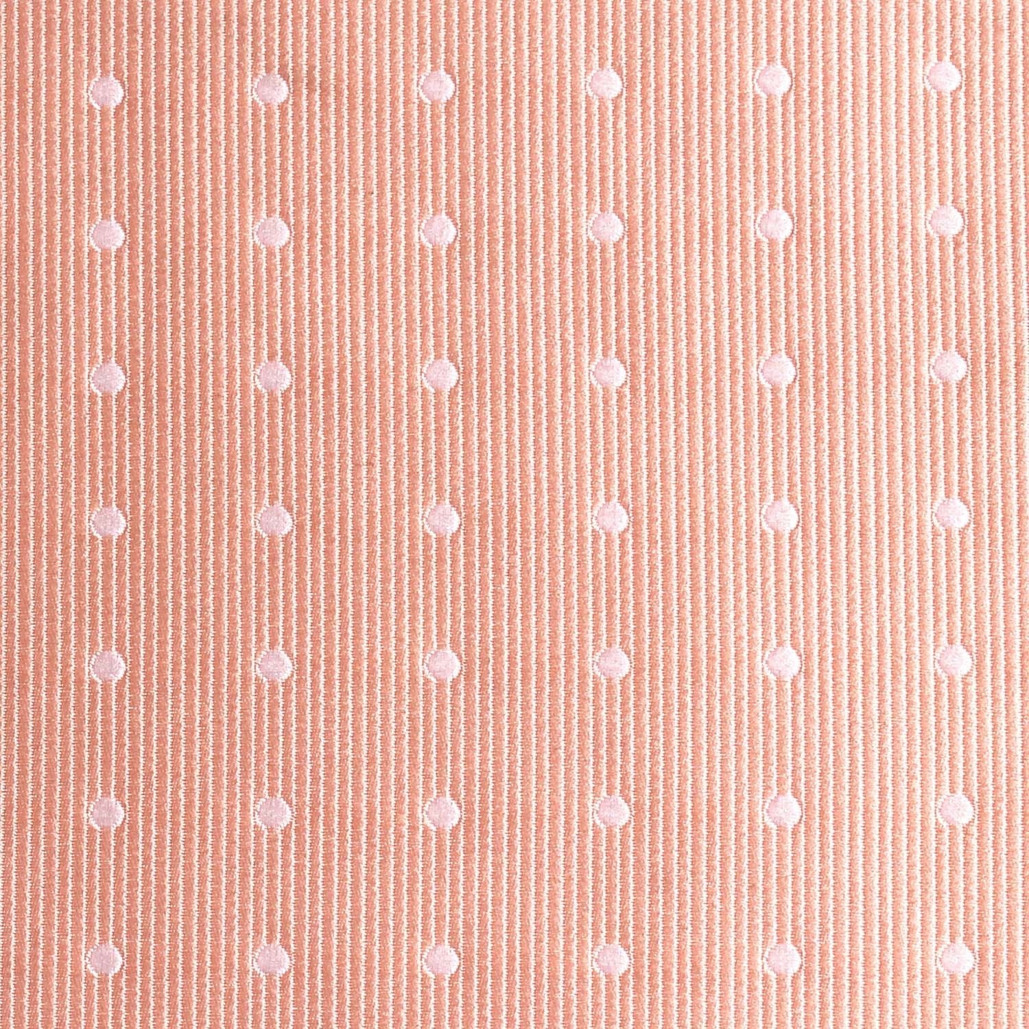 Peach with White Polka Dots Kids Bow Tie - Image 2