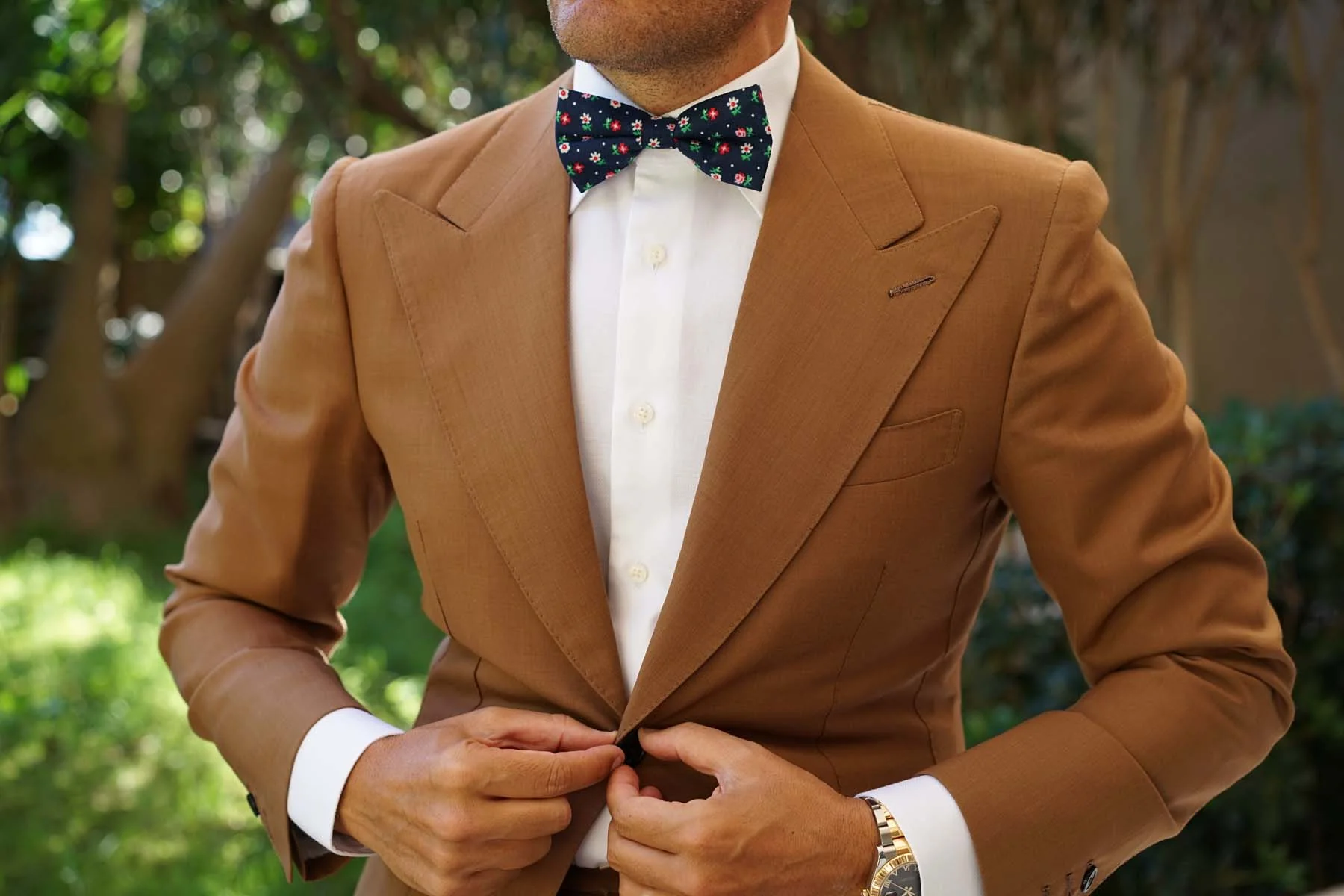 Philadelphia Floral Bow Tie - Image 6