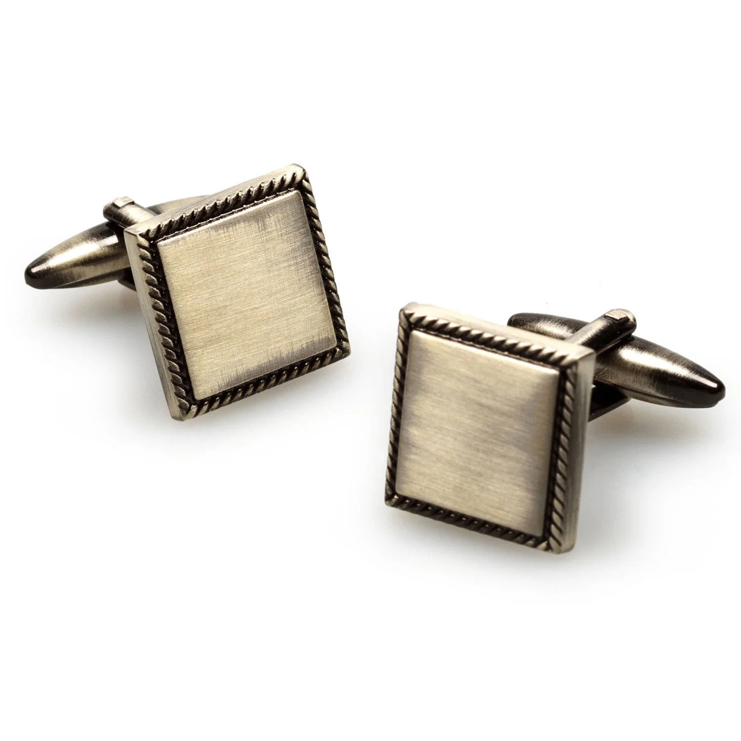 Piero della Francesca Antique Silver Cufflinks