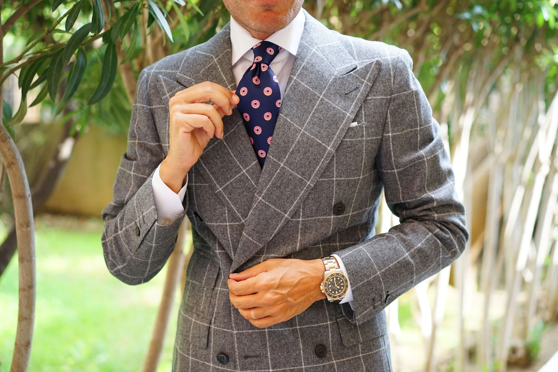 Pink Donuts Necktie - Image 11