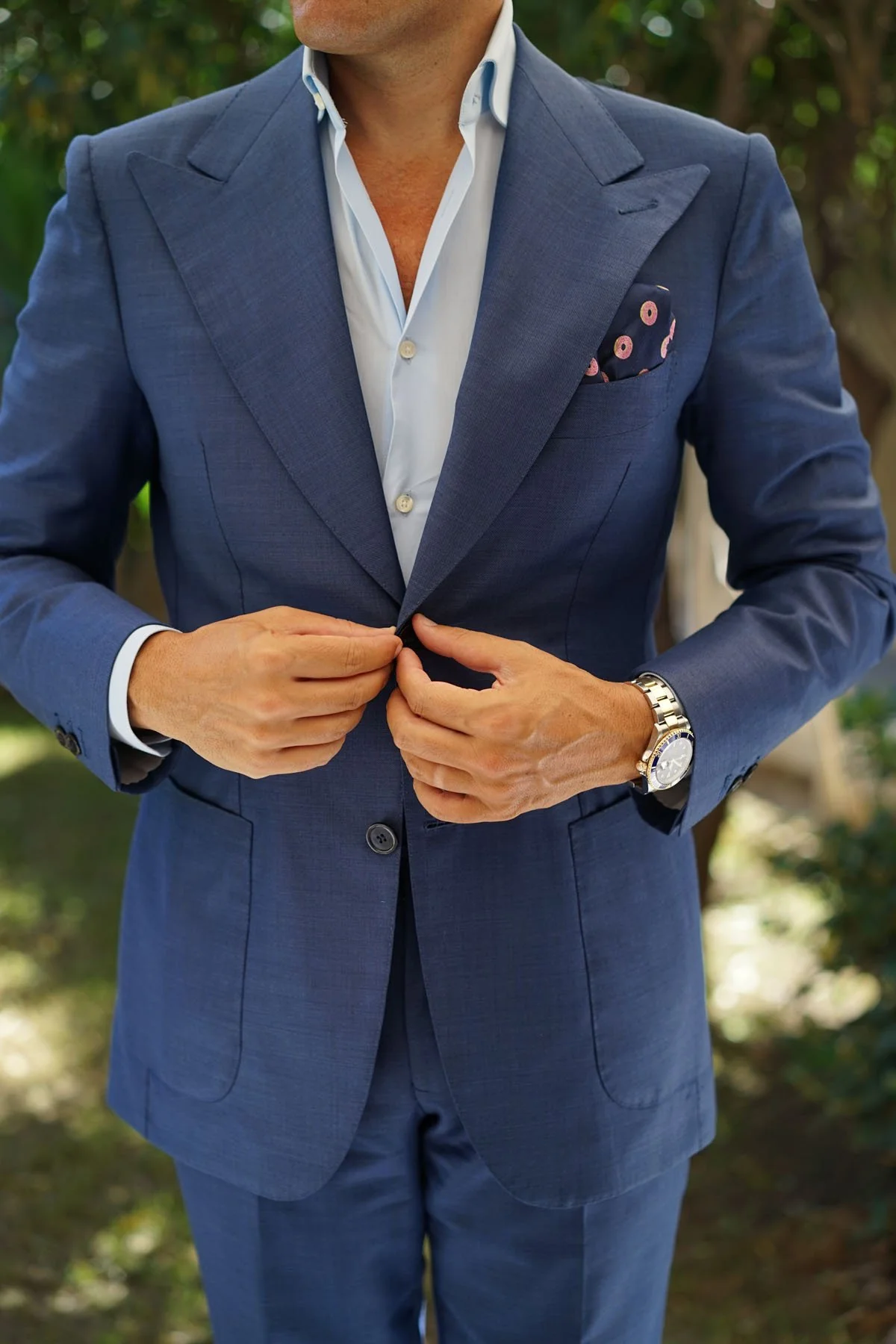 Pink Donuts Pocket Square - Image 4