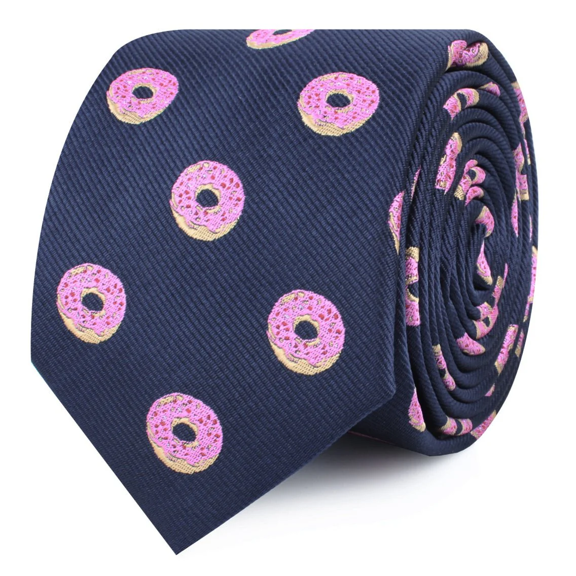 Pink Donuts Skinny Tie - Image 2