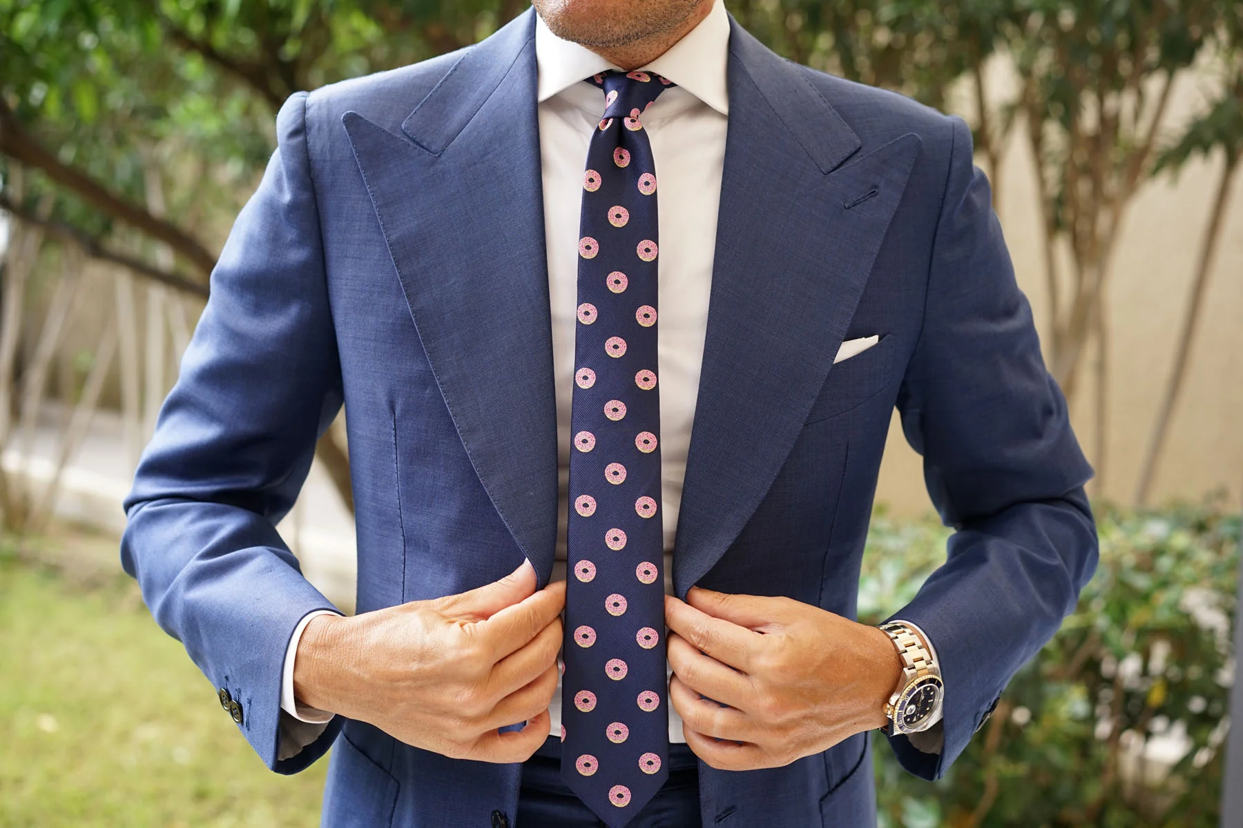 Pink Donuts Skinny Tie - Image 6